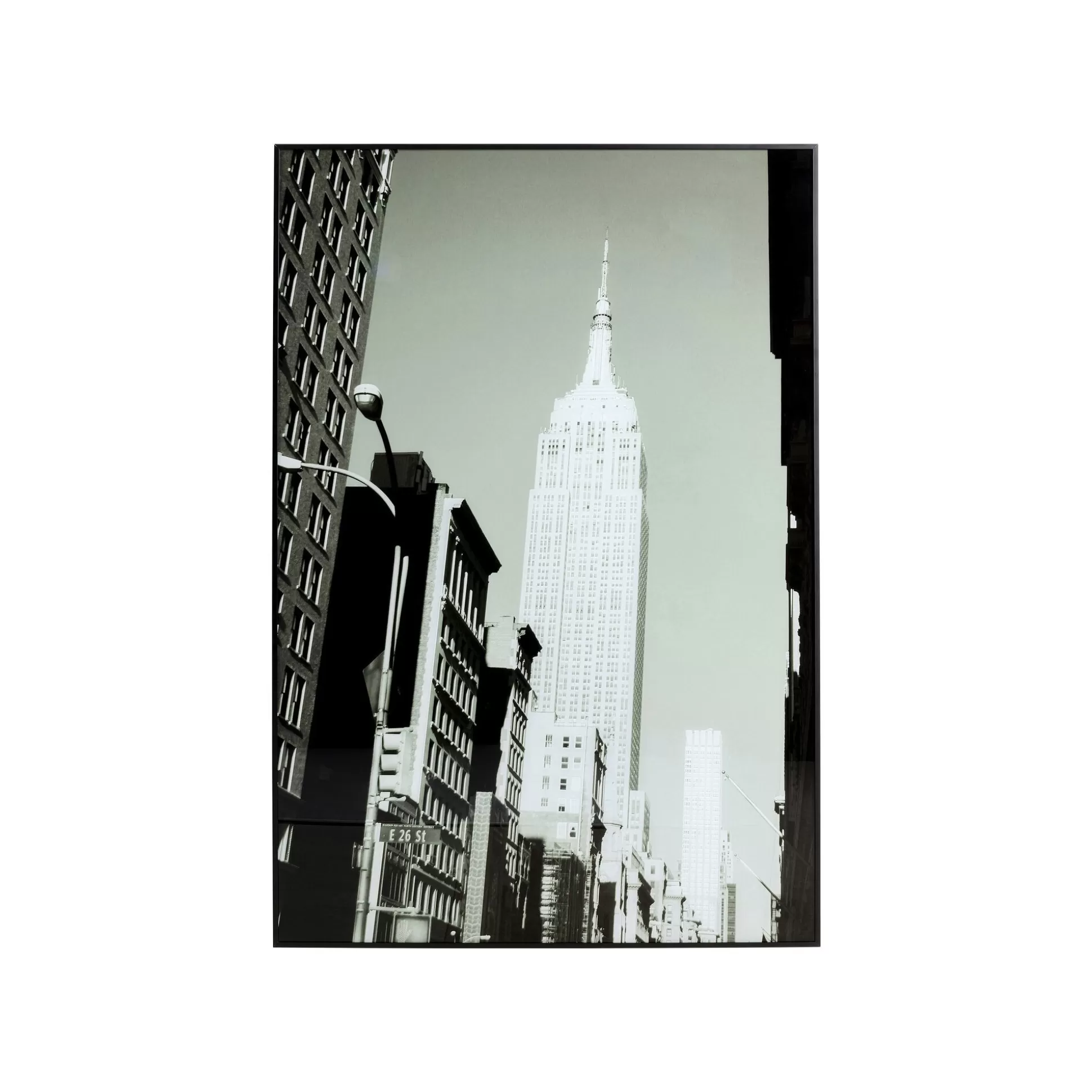 Affiche Encadrée Empire State Building 100x150cm ^KARE Design Shop