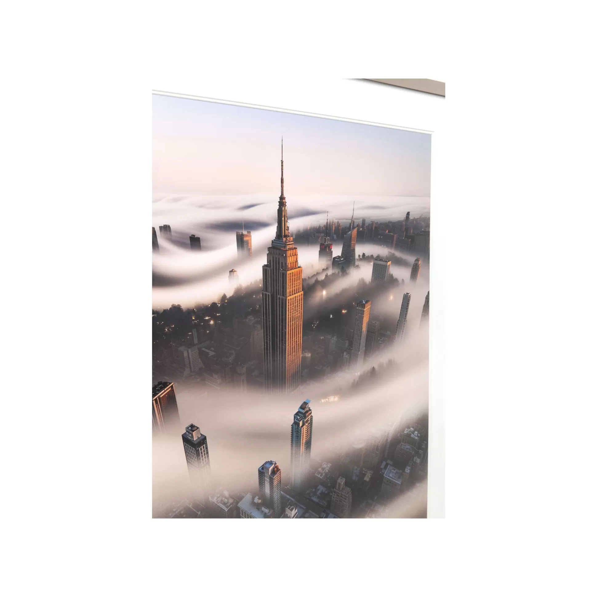 Affiche Encadrée New York Tempête 90x100cm ^KARE Design Discount