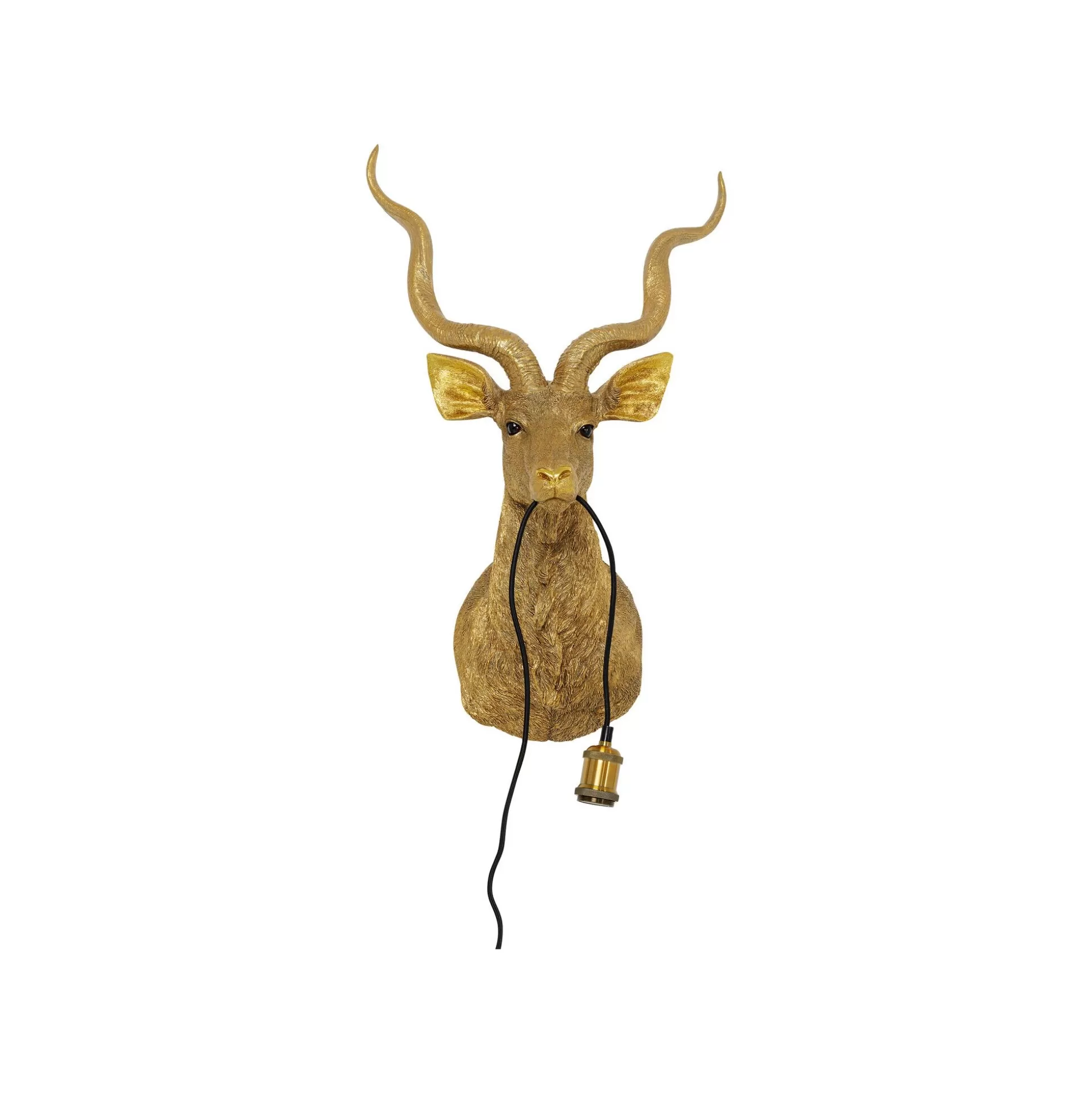 Applique Murale Antilope Dorée ^KARE Design Store