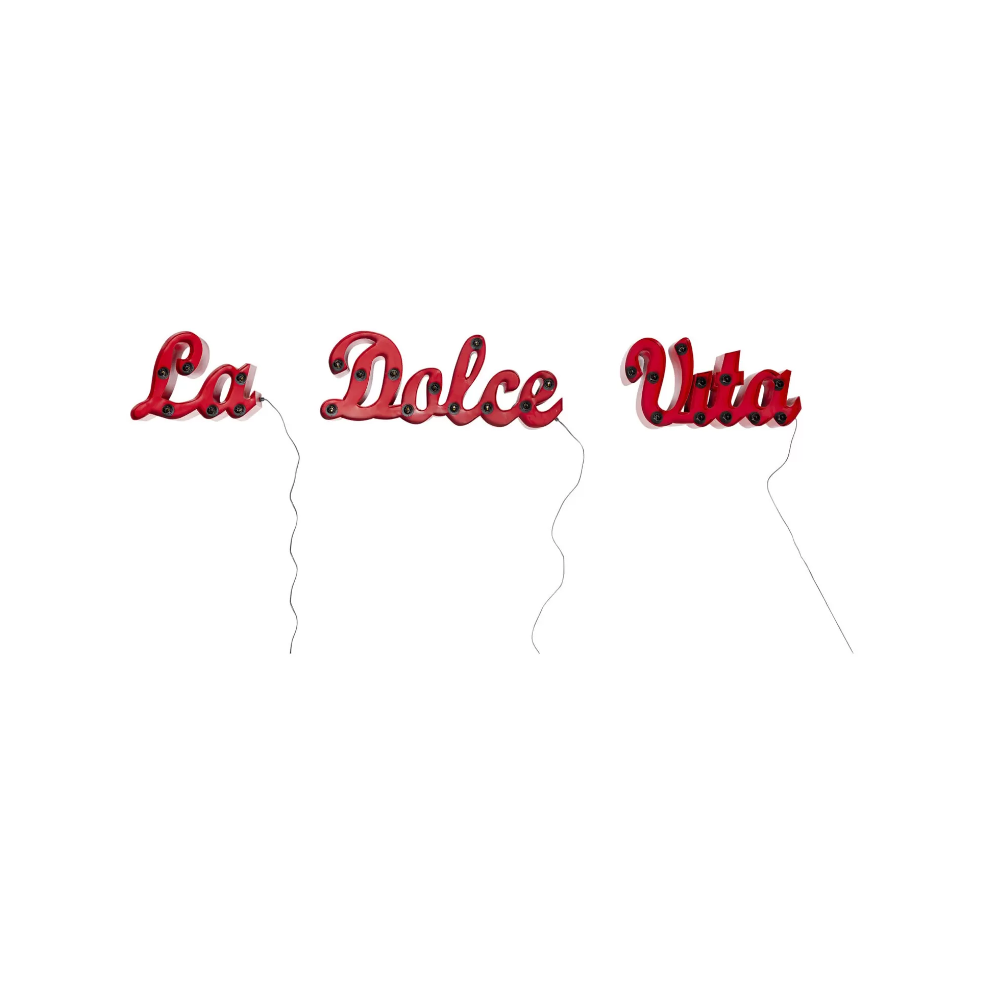 Applique Murale La Dolce Vita Rouge ^KARE Design Store