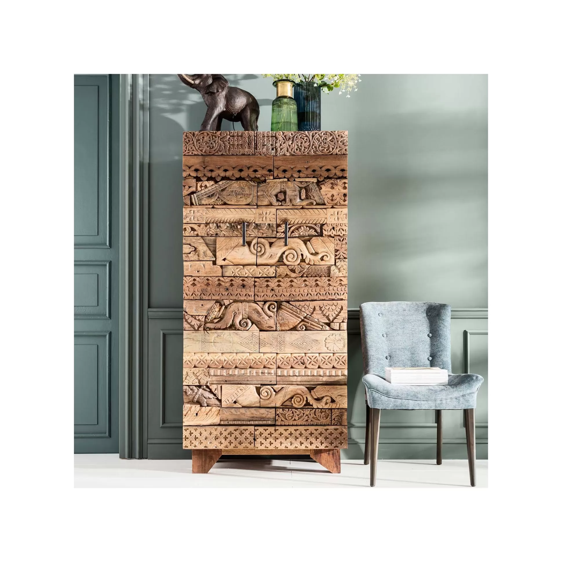 Armoire Shanti Puzzle Surprise ^KARE Design Discount