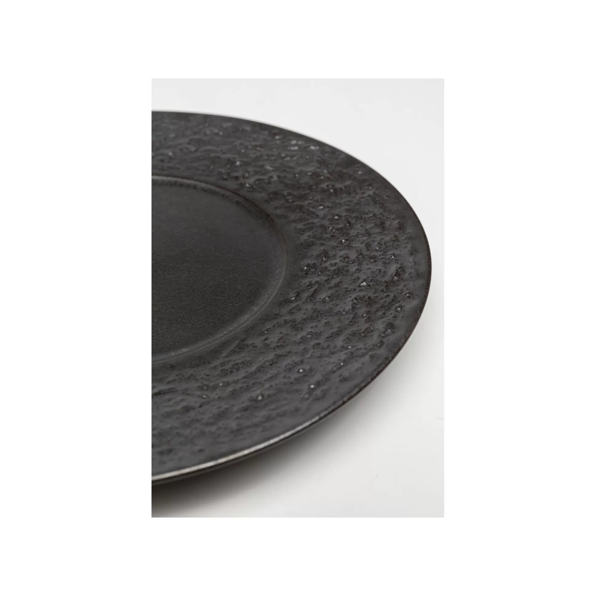 Assiettes Cosmos Noires 21cm Set De 4 ^KARE Design Discount