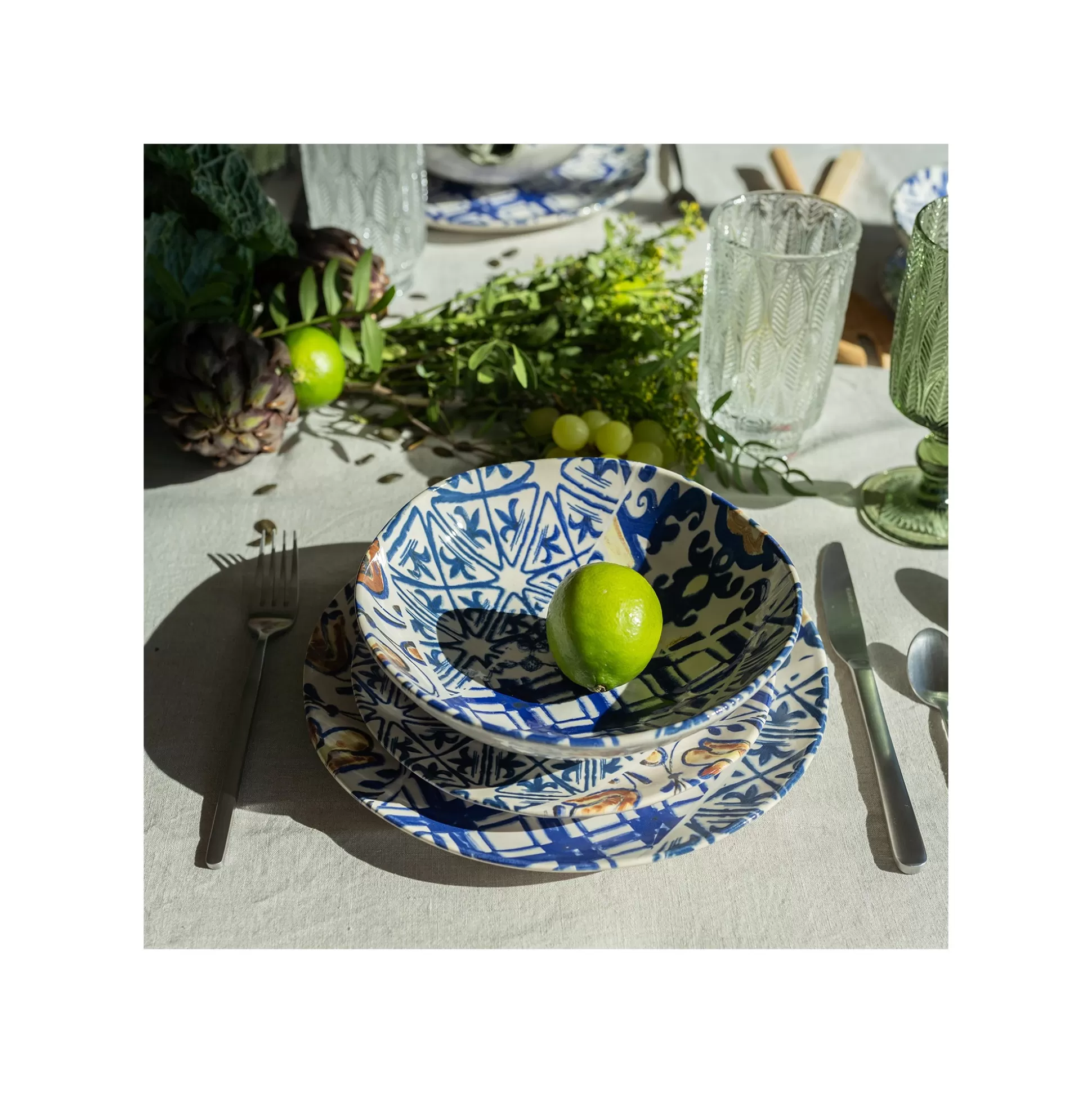 Assiettes Fresco 21cm Set De 4 ^KARE Design Online