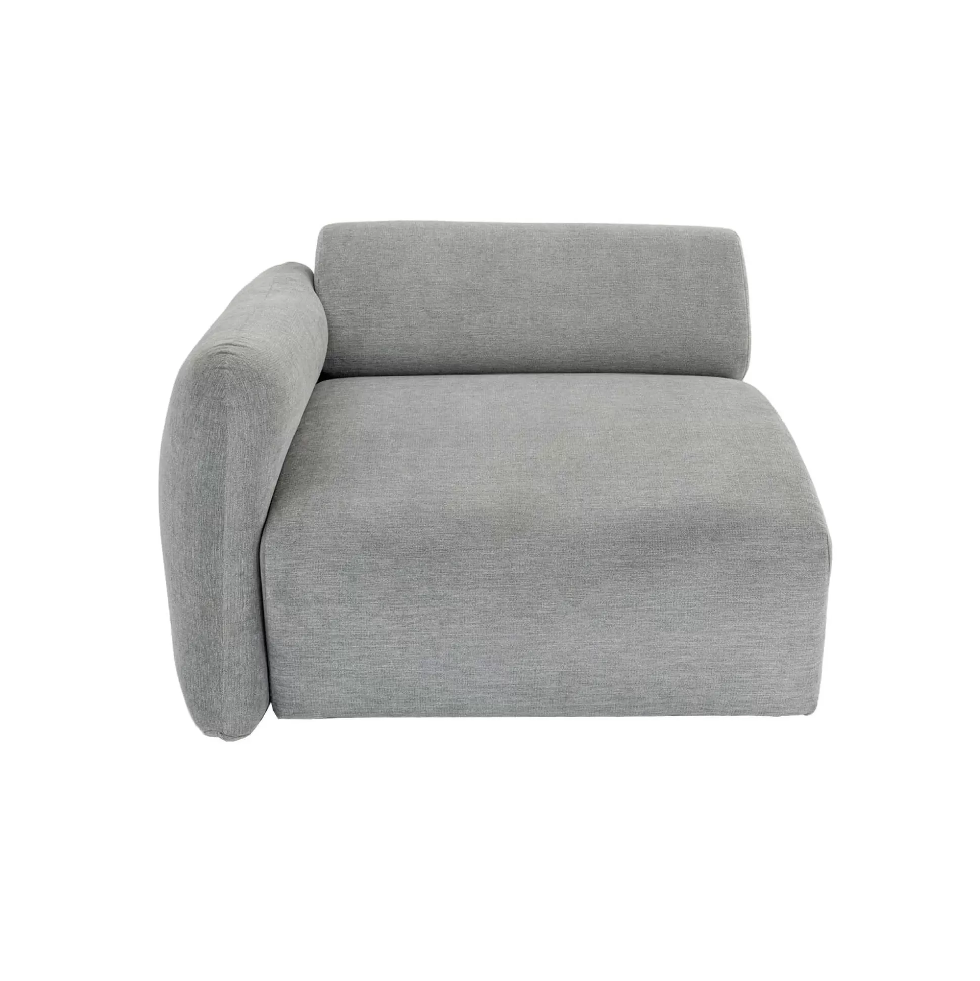 Assise Gauche D'angle Canapé Lucca Gris ^KARE Design Flash Sale