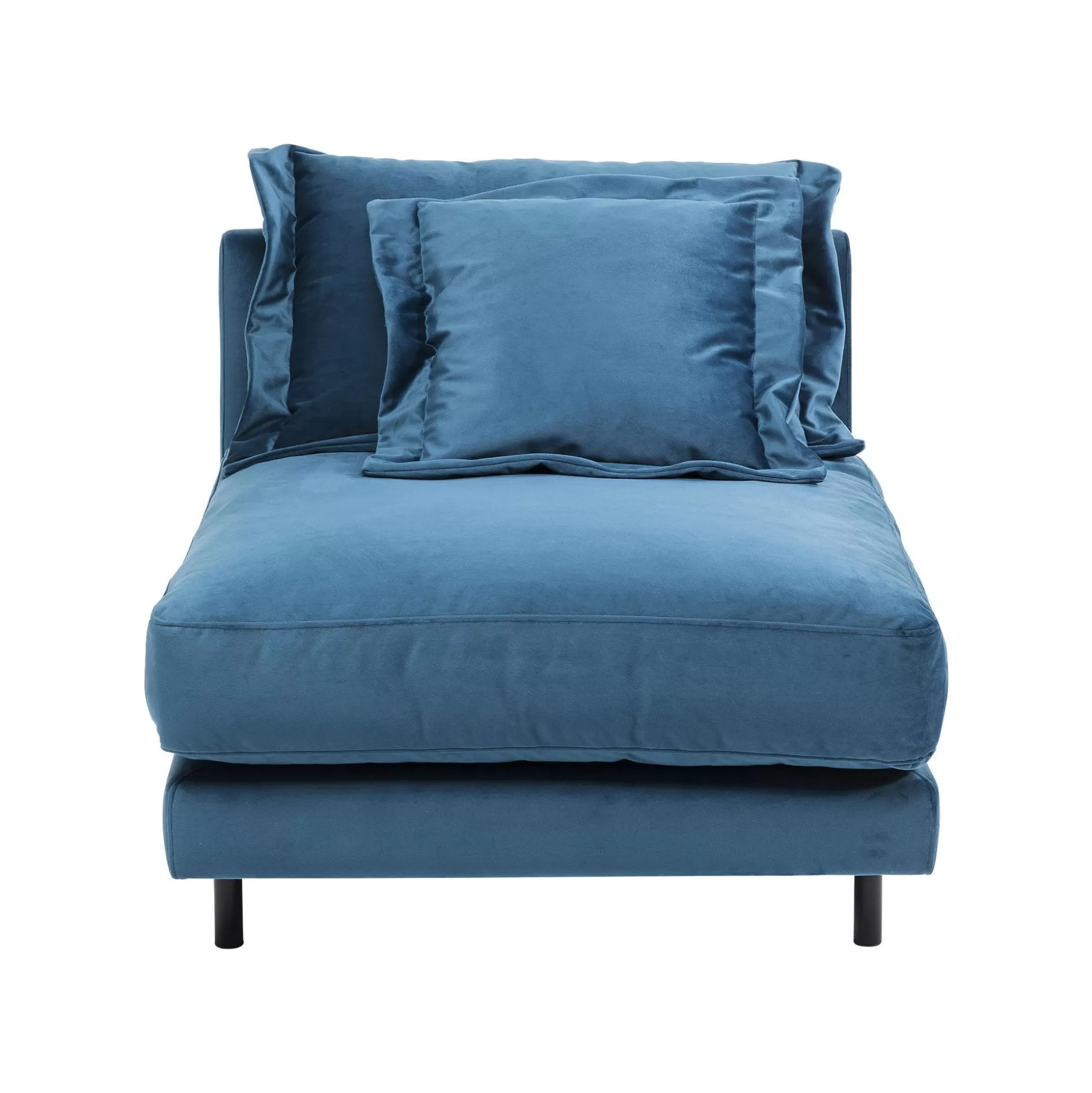 Assise Lullaby Velours Bleu Pétrole ^KARE Design Cheap