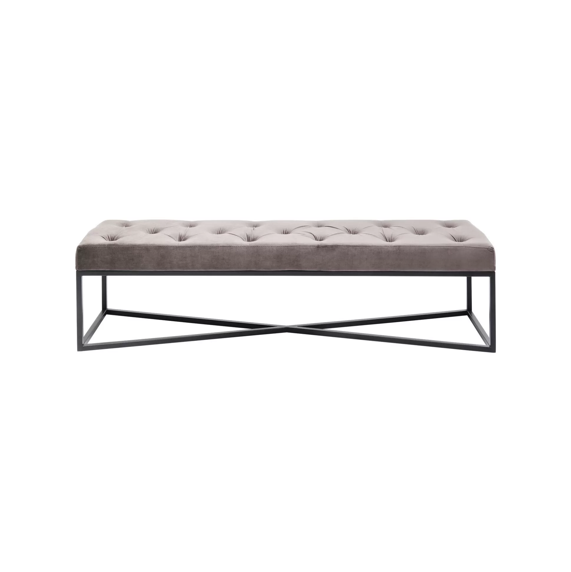 Banc Crossover Gris Et Noir 150x40cm ^KARE Design Store