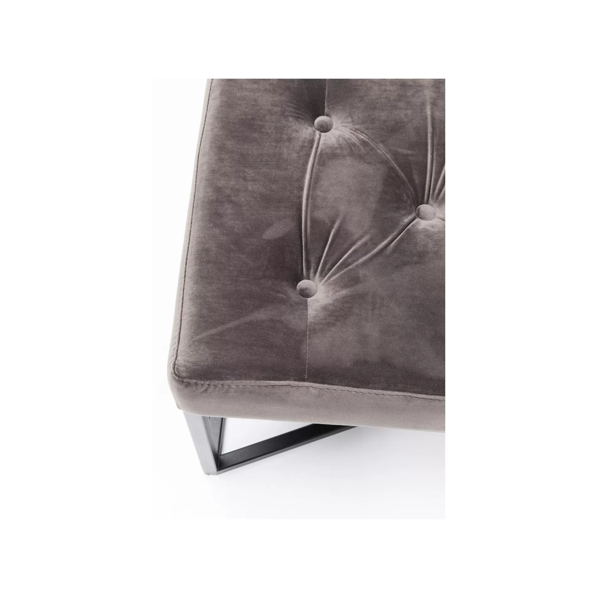 Banc Crossover Gris Et Noir 150x40cm ^KARE Design Store