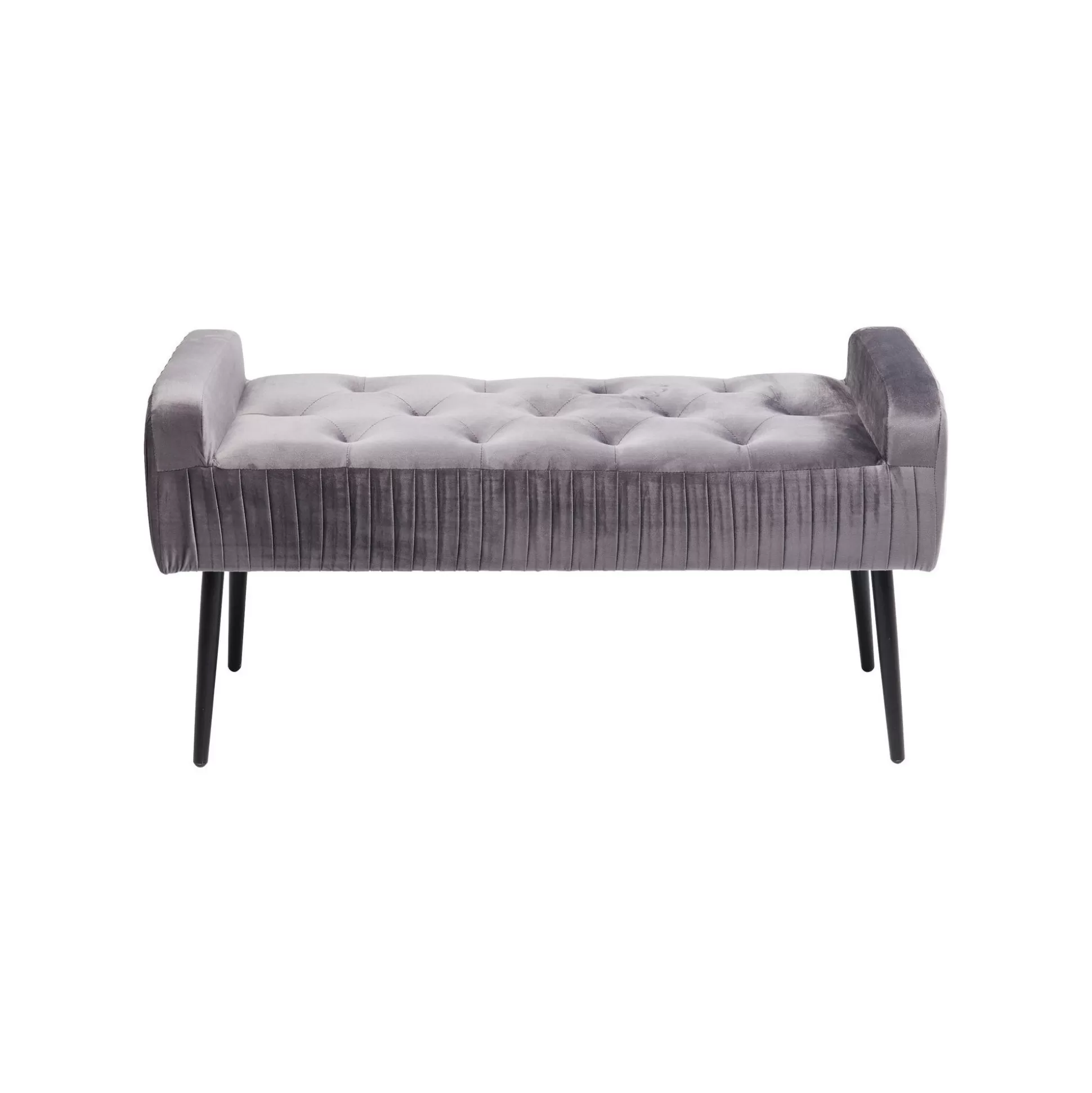 Banc Lofty Gris Et Noir ^KARE Design Fashion