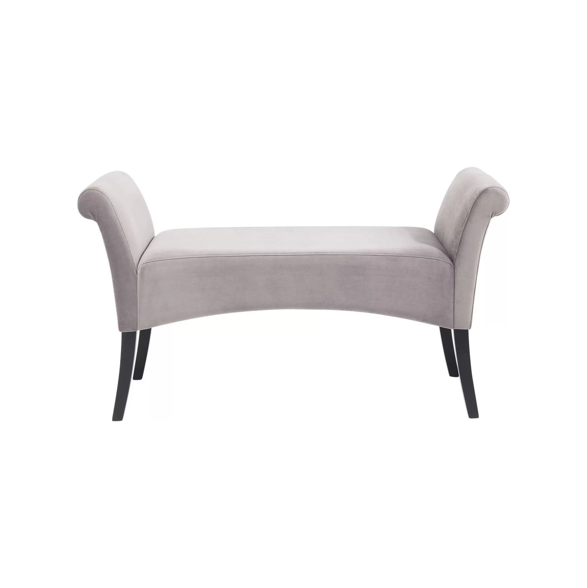 Banc Motley Velours Gris Argenté ^KARE Design Shop