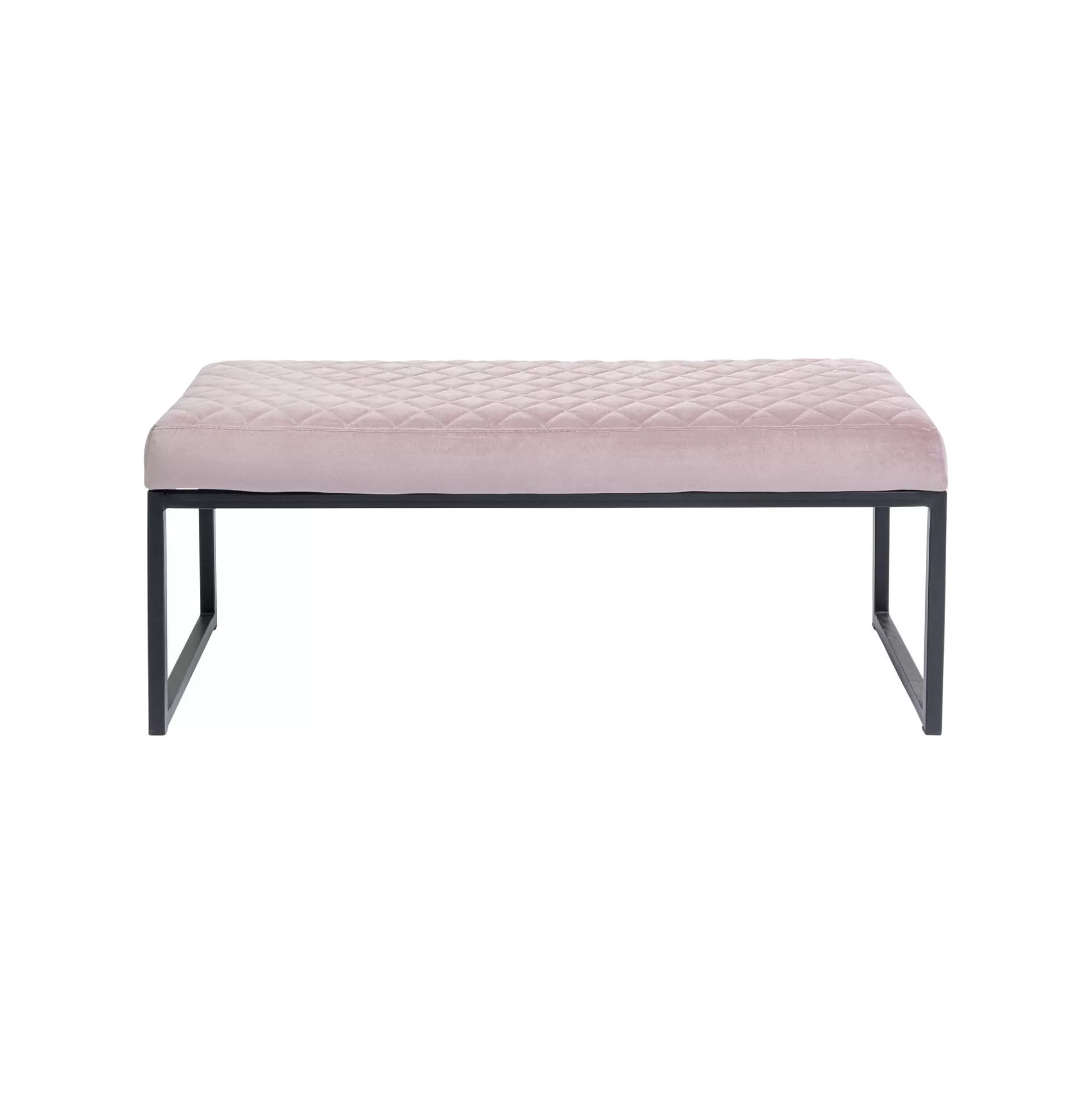 Banc Smart 90x40cm Noir Et Rose ^KARE Design Online