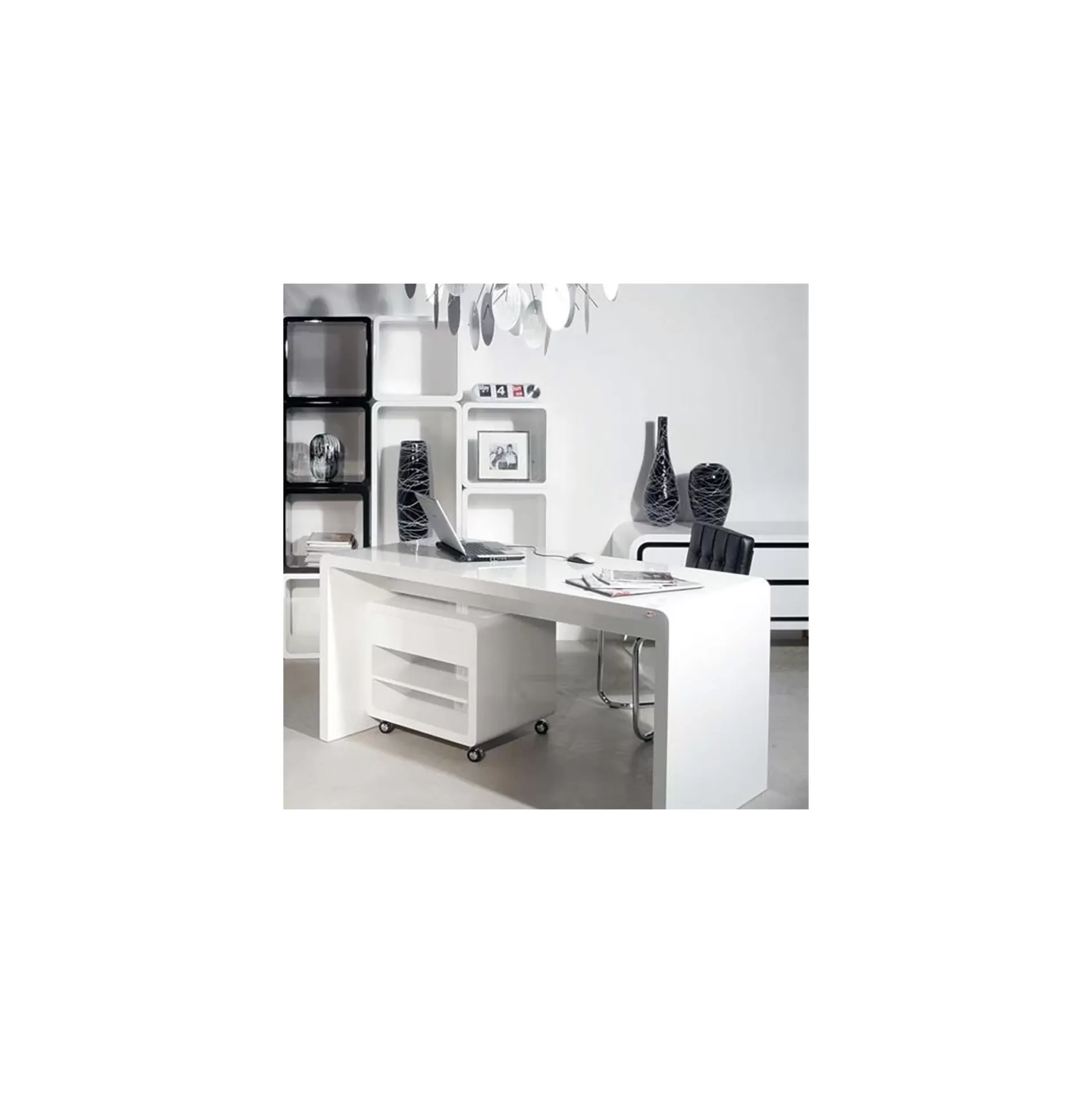 Bureau Club 180x85cm Blanc ^KARE Design Cheap