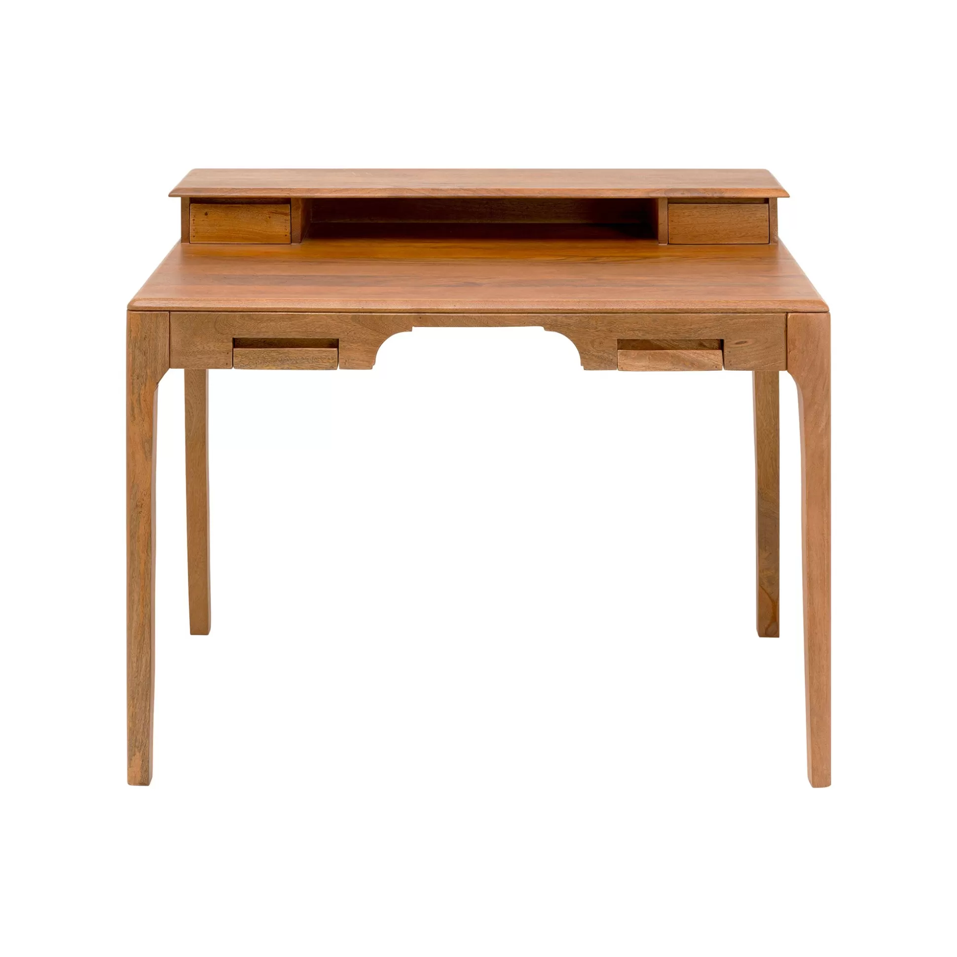 Bureau En Bois Brooklyn Nature 4 Tiroirs 110x70cm ^KARE Design Hot