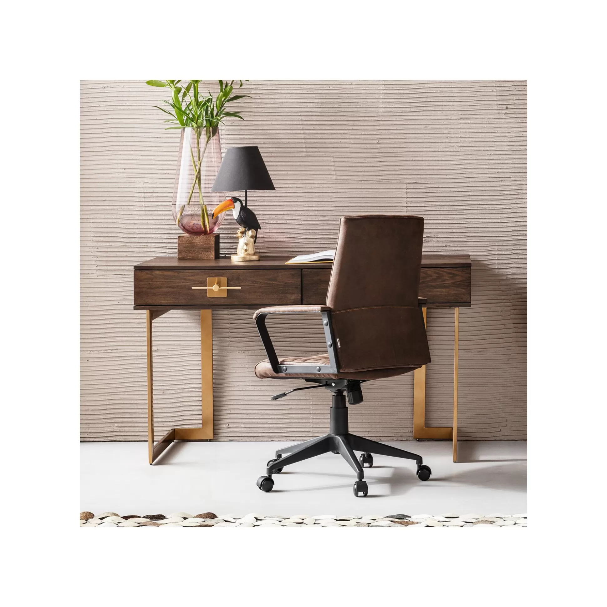 Bureau Osaka 2 Tiroirs 138x60cm ^KARE Design Best Sale