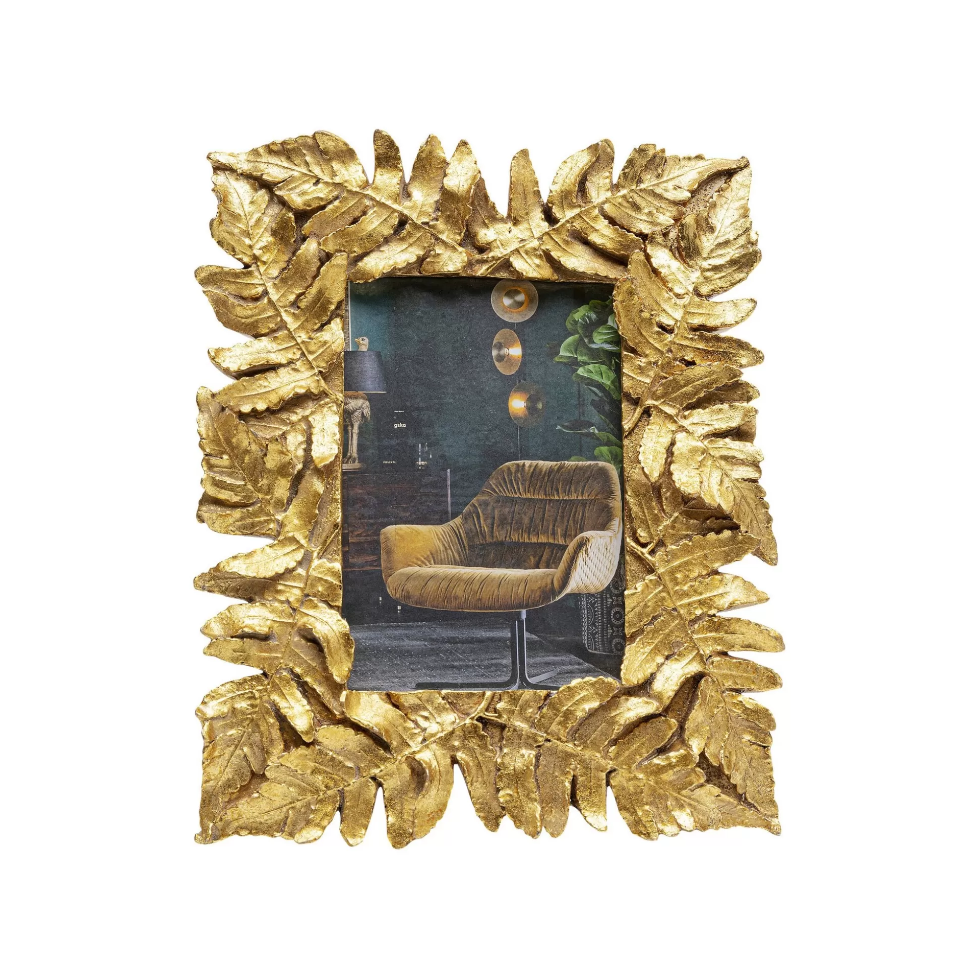 Cadre Photo Feuilles Dorées ^KARE Design Best Sale