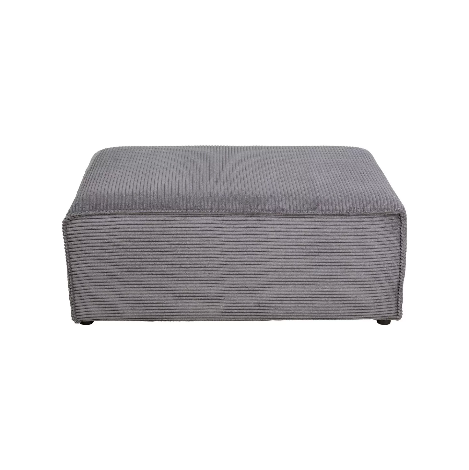 Canapé D'angle Infinity Cord Gris Droite ^KARE Design Discount