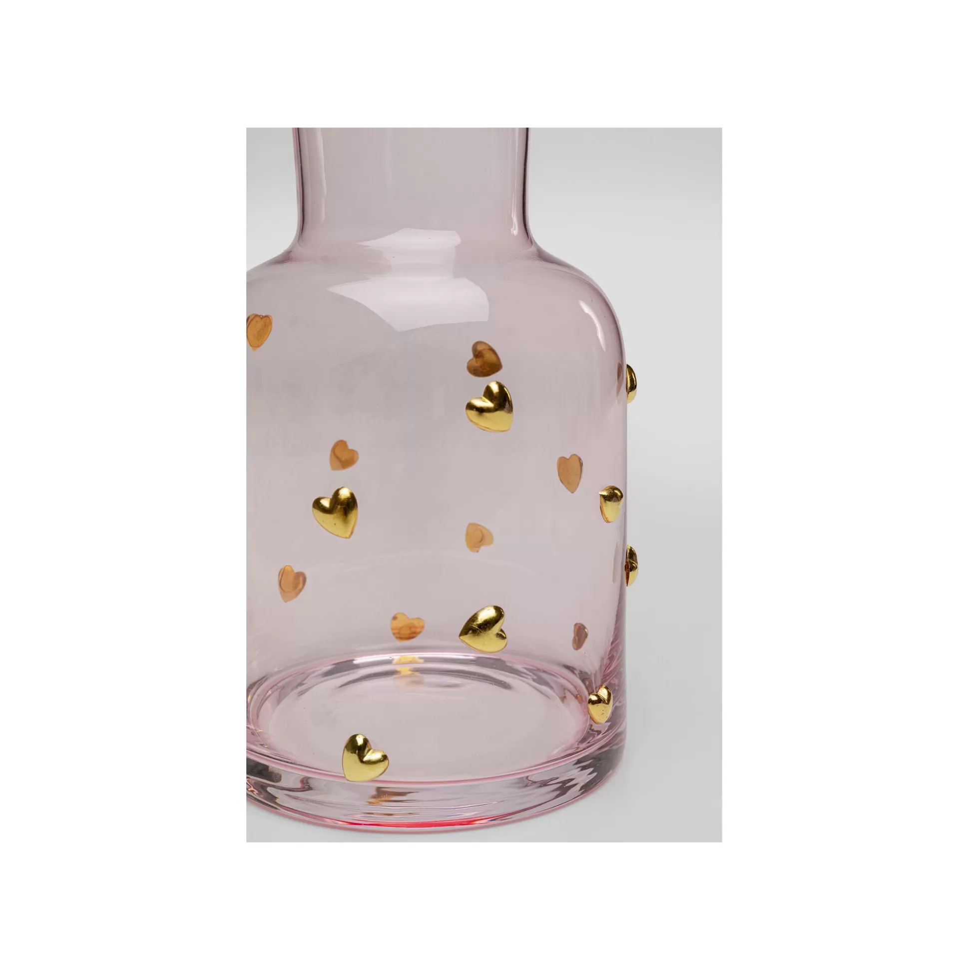 Carafe Party Rose Coeurs ^KARE Design New