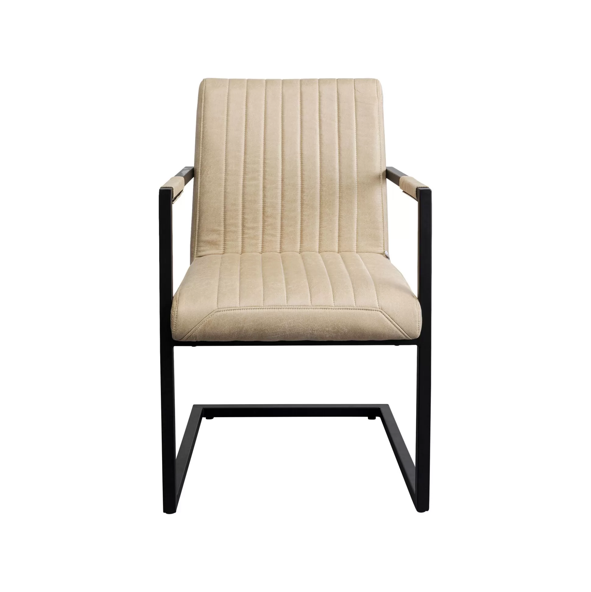 Chaise Avec Accoudoirs Cantilever Thamos Beige ^KARE Design Hot