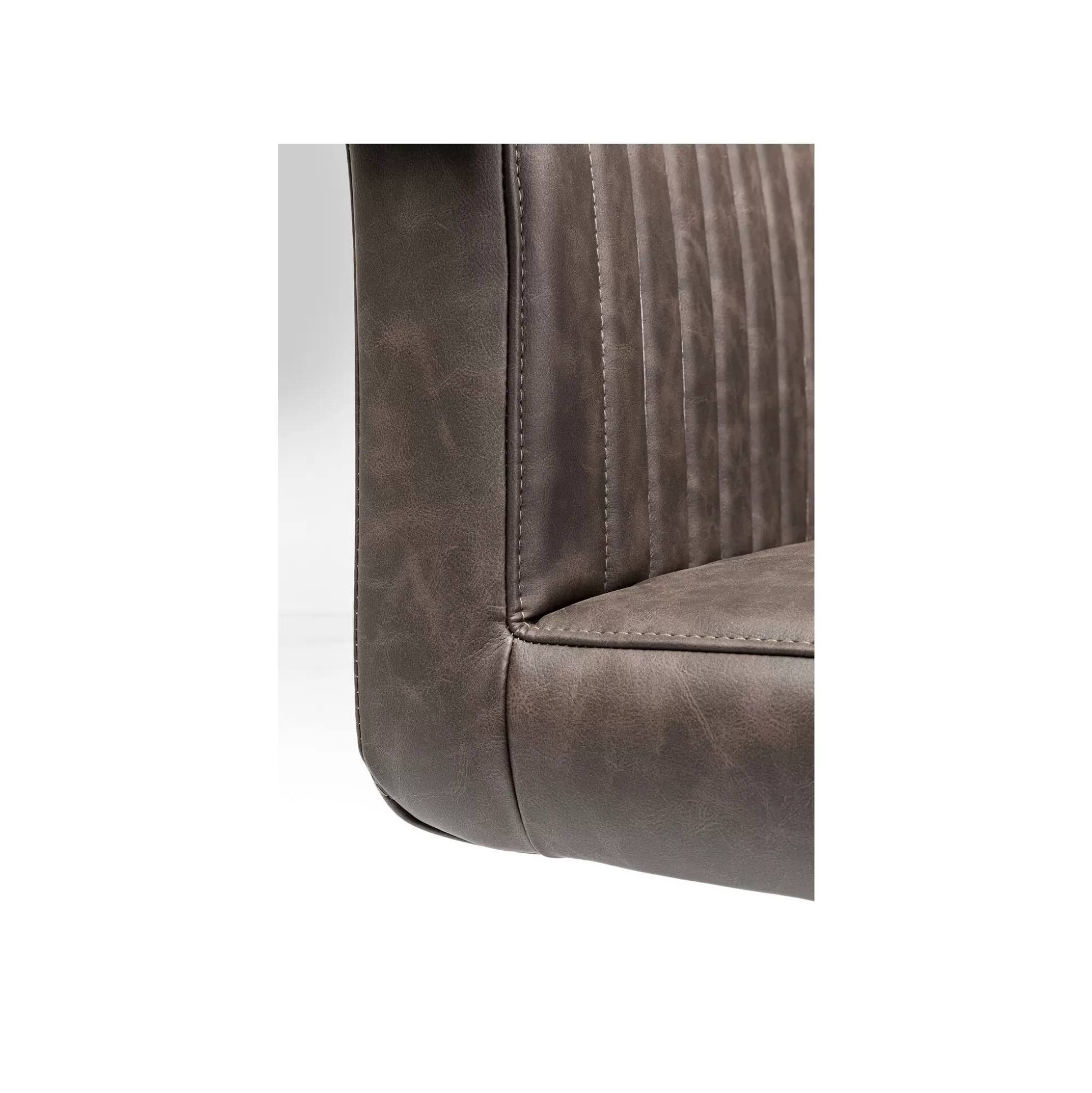 Chaise Avec Accoudoirs Cantilever Thamos Marron ^KARE Design Best Sale