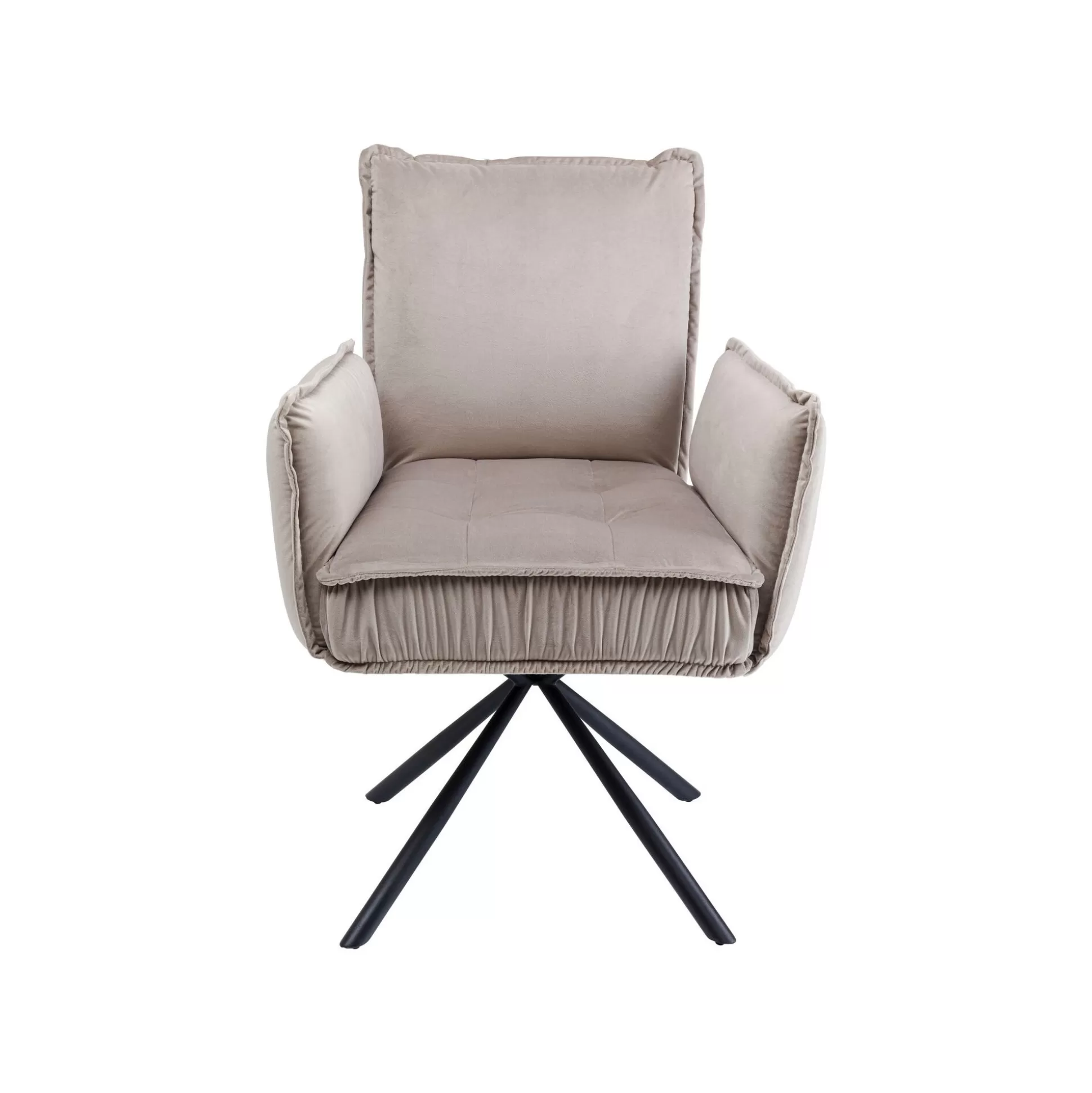 Chaise Avec Accoudoirs Chelsea Grise ^KARE Design Best Sale