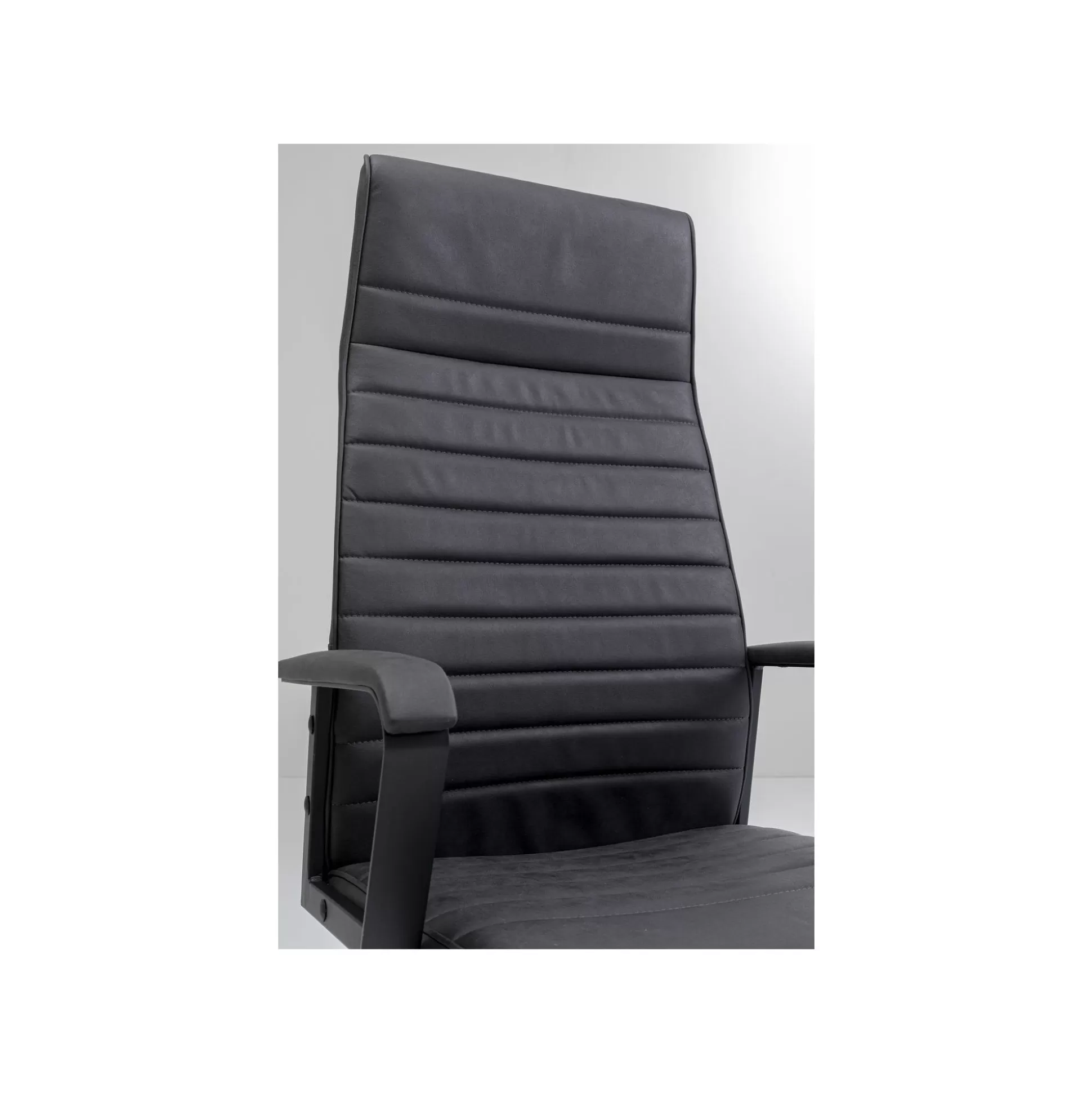 Chaise De Bureau Pivotante Labora Haute Noire ^KARE Design Discount