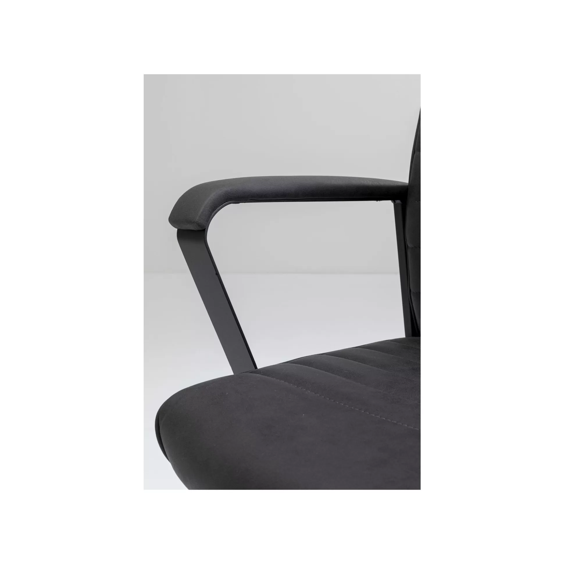 Chaise De Bureau Pivotante Labora Haute Noire ^KARE Design Discount