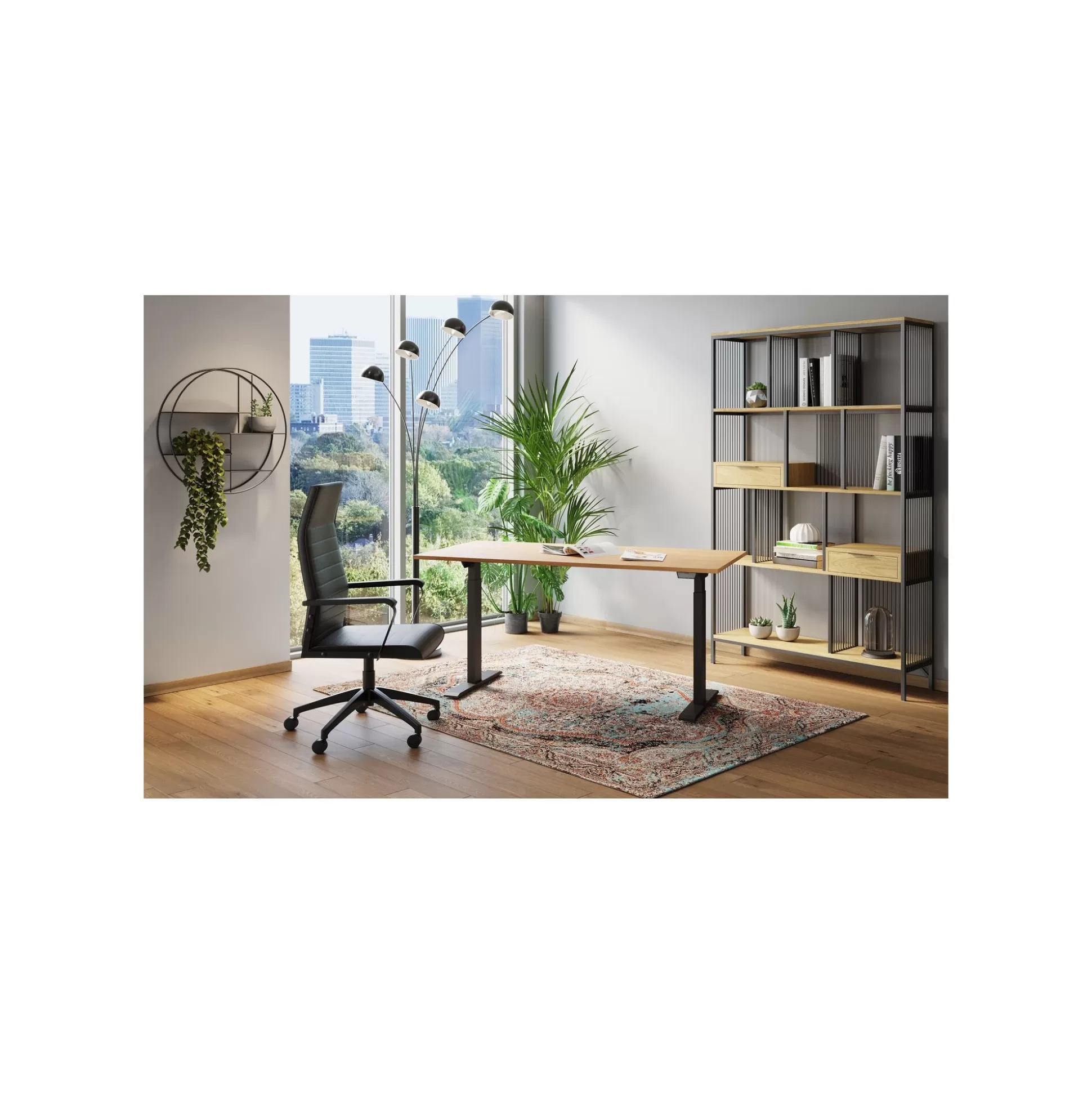 Chaise De Bureau Pivotante Labora Haute Noire ^KARE Design Discount