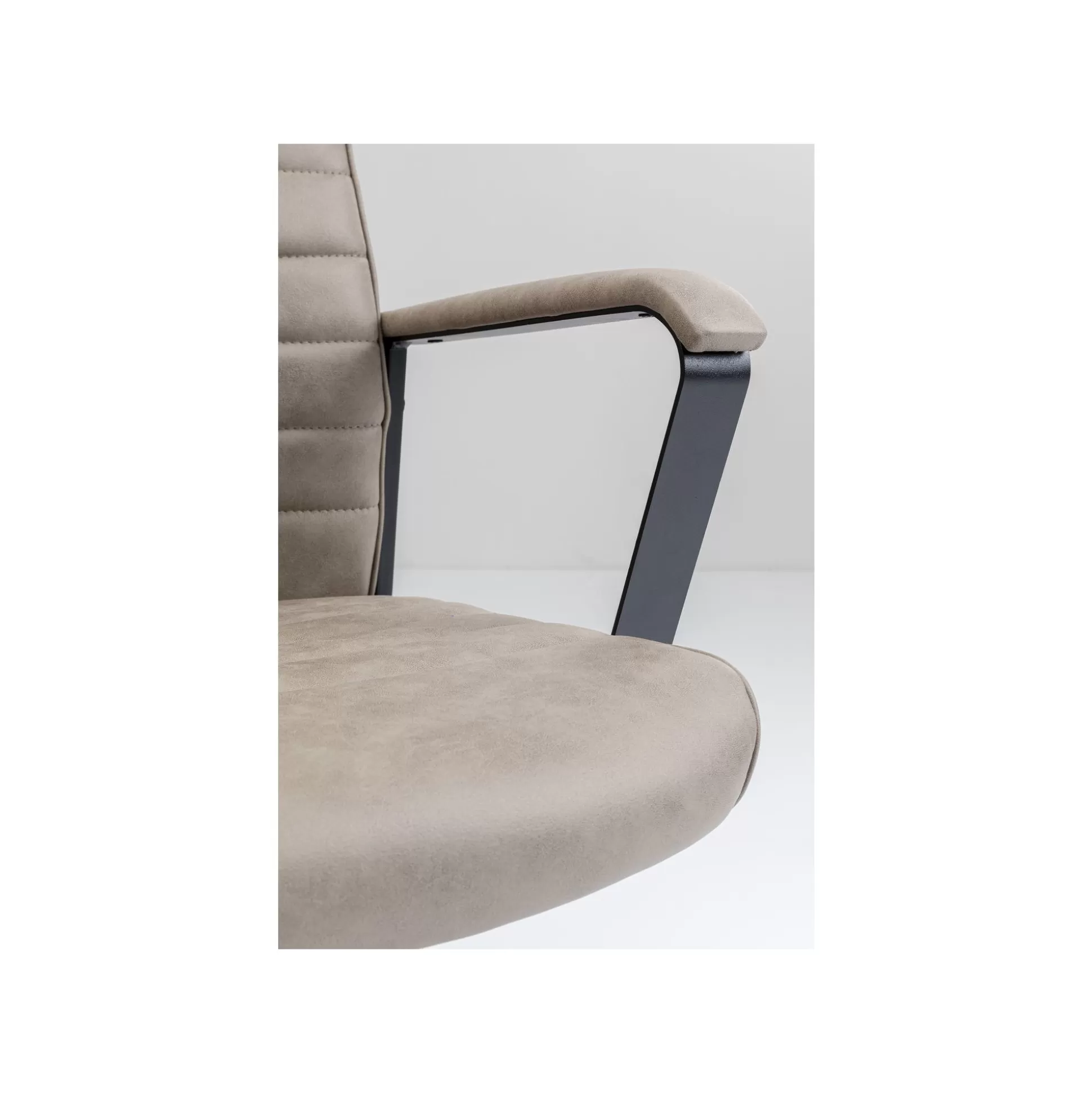 Chaise De Bureau Pivotante Labora Haute Taupe ^KARE Design Flash Sale