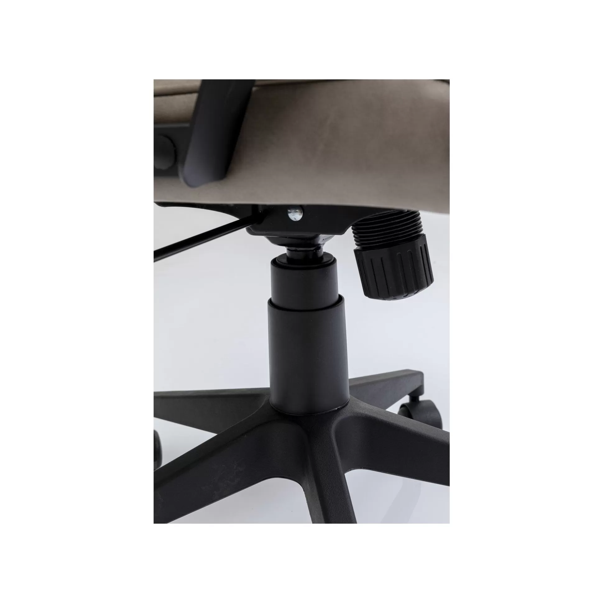 Chaise De Bureau Pivotante Labora Haute Taupe ^KARE Design Flash Sale