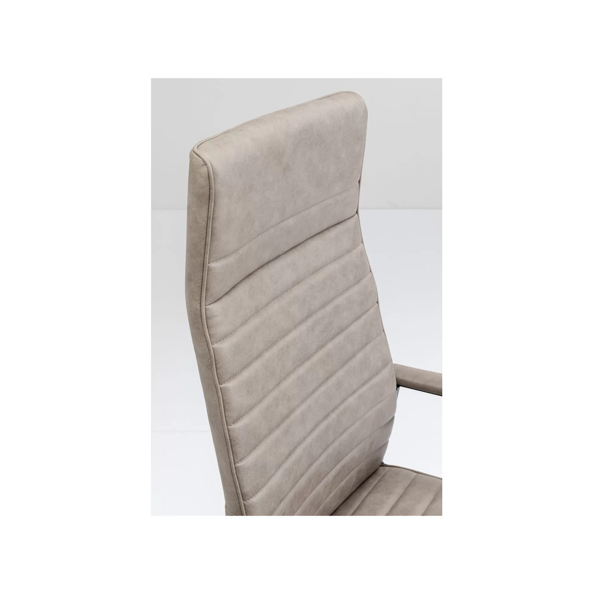Chaise De Bureau Pivotante Labora Haute Taupe ^KARE Design Flash Sale