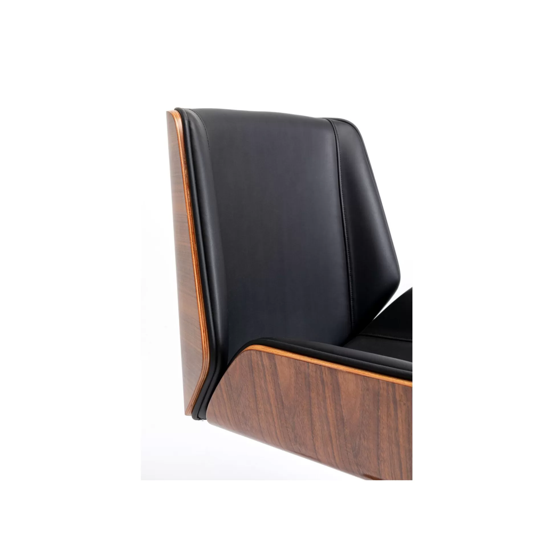 Chaise De Bureau Pivotante Rouven Noire ^KARE Design Outlet