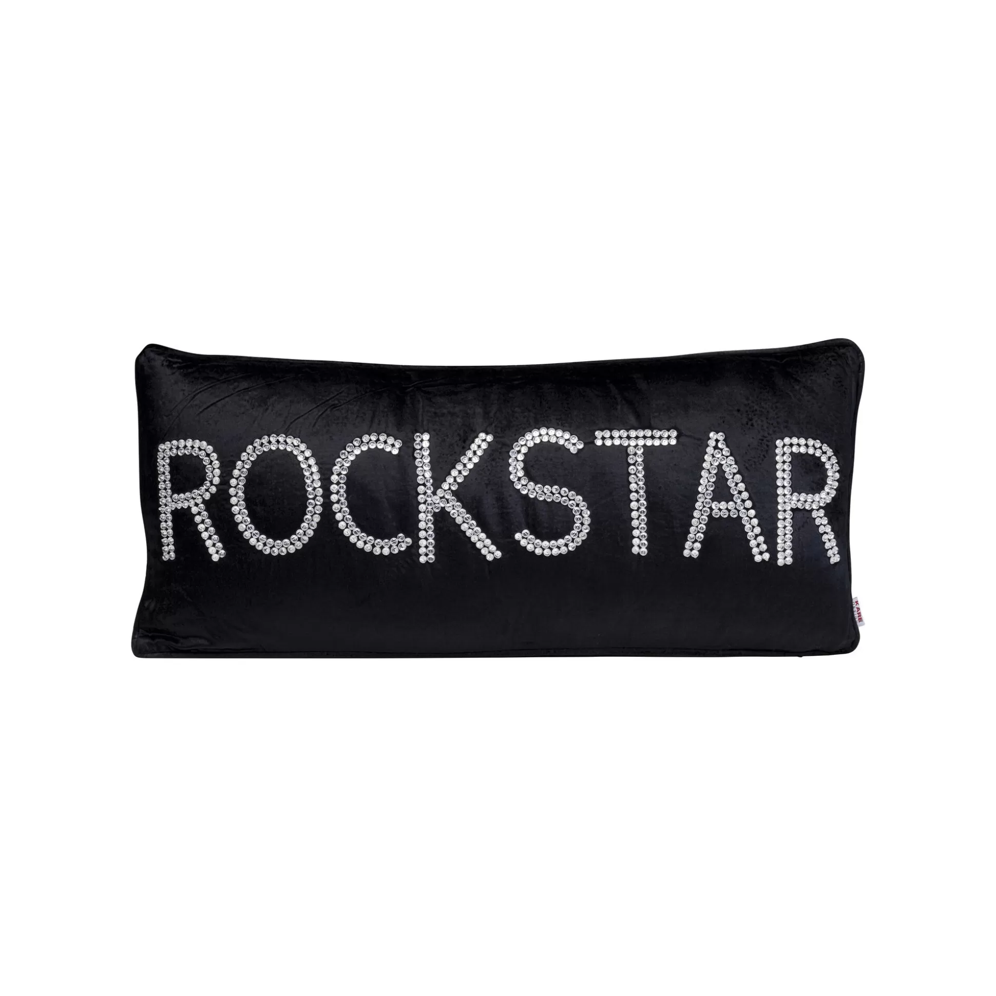 Coussin Beads Rockstar Noir ^KARE Design Discount