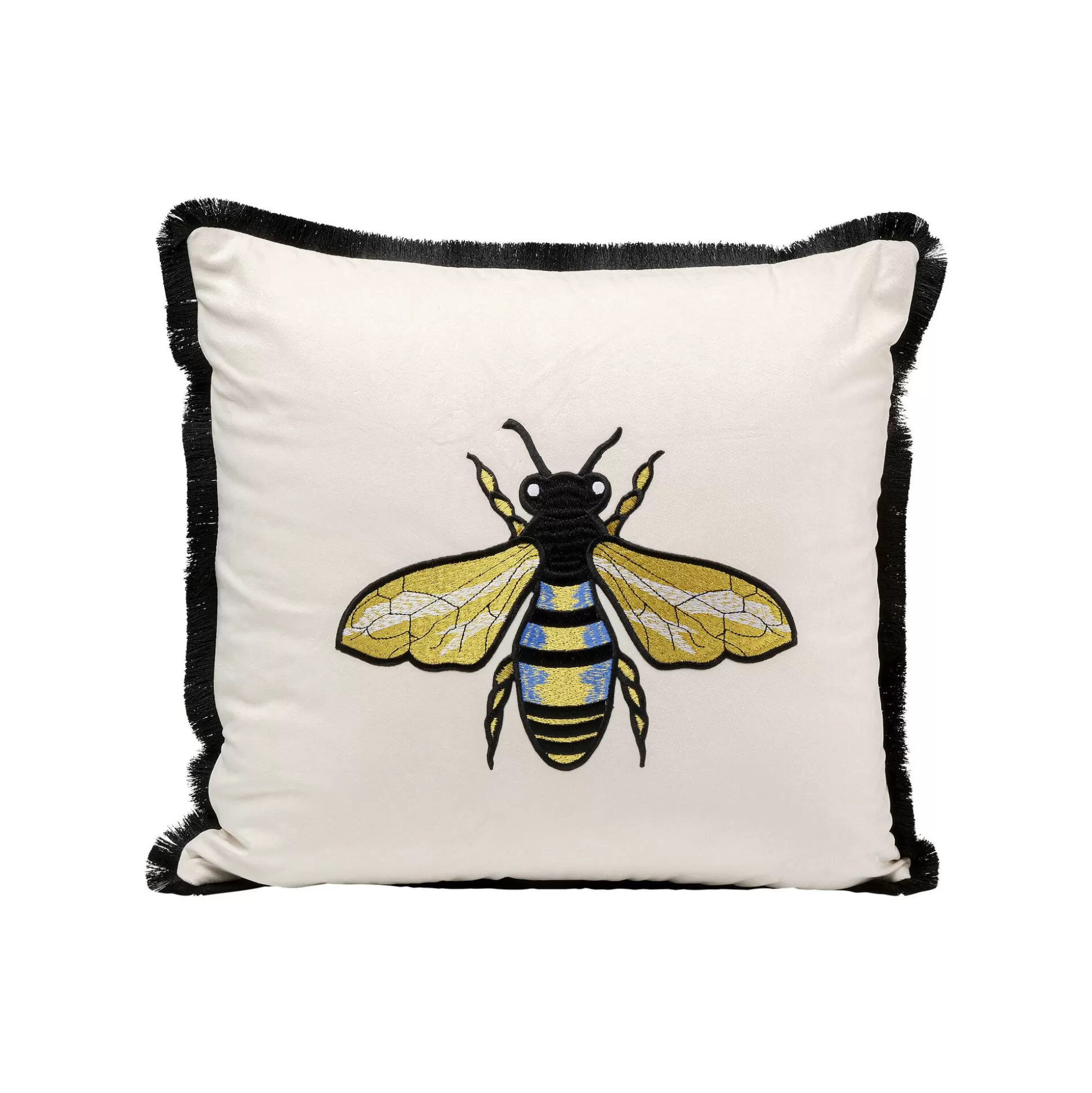 Coussin Blanc Abeille ^KARE Design Cheap