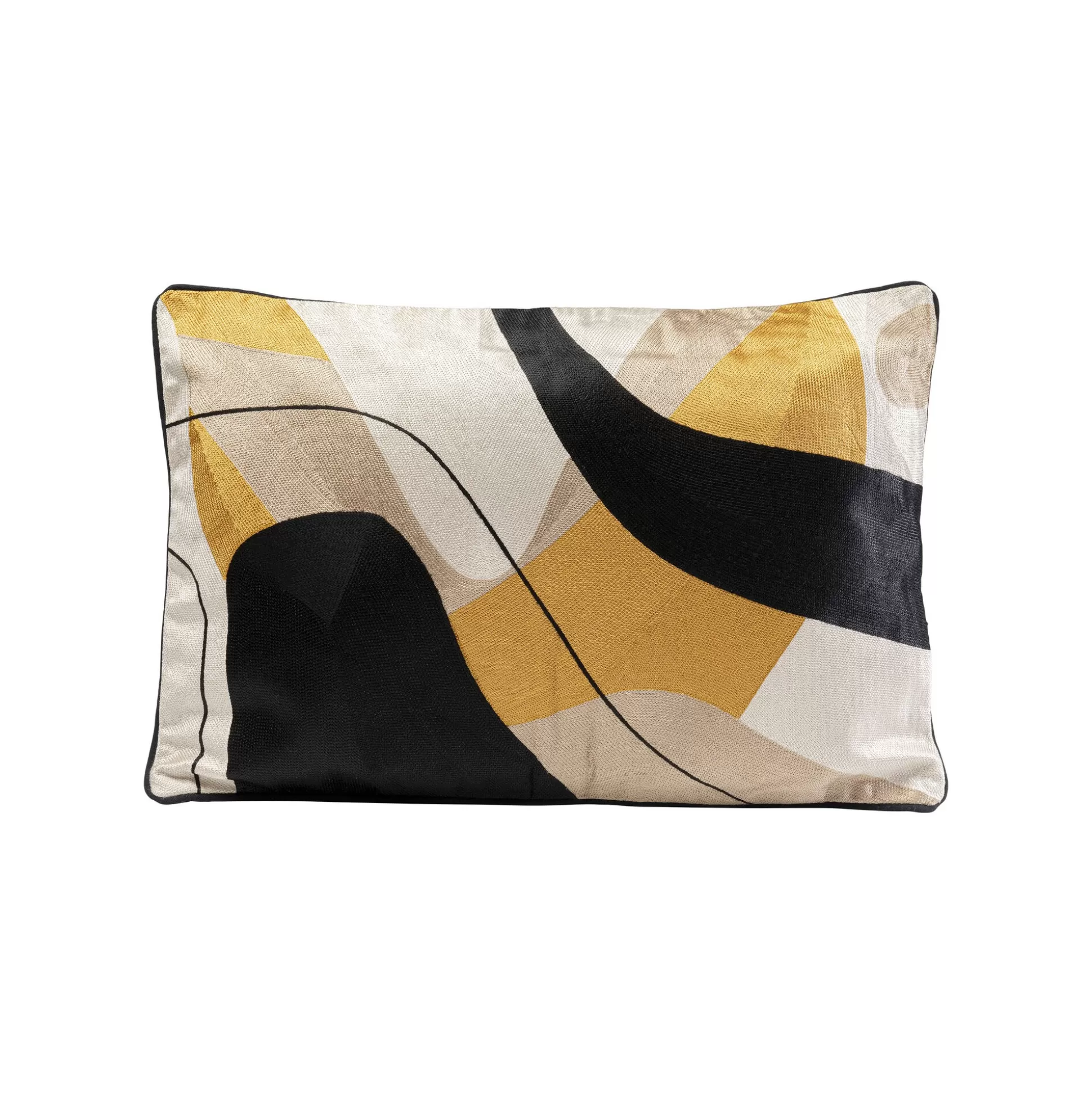 Coussin Fields Jaune 60x40cm ^KARE Design Clearance