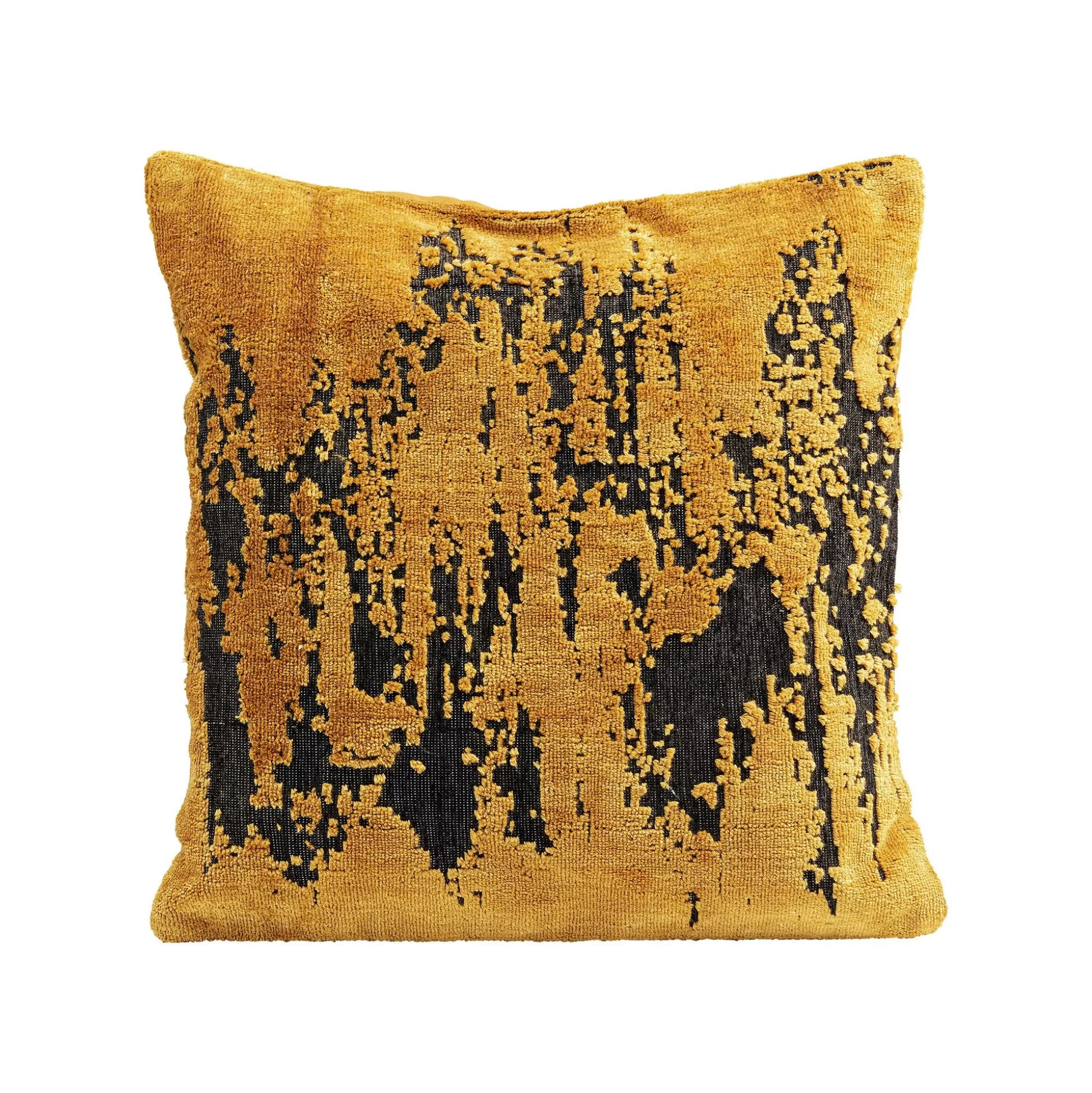 Coussin Silja Ocre Et Noir ^KARE Design Outlet