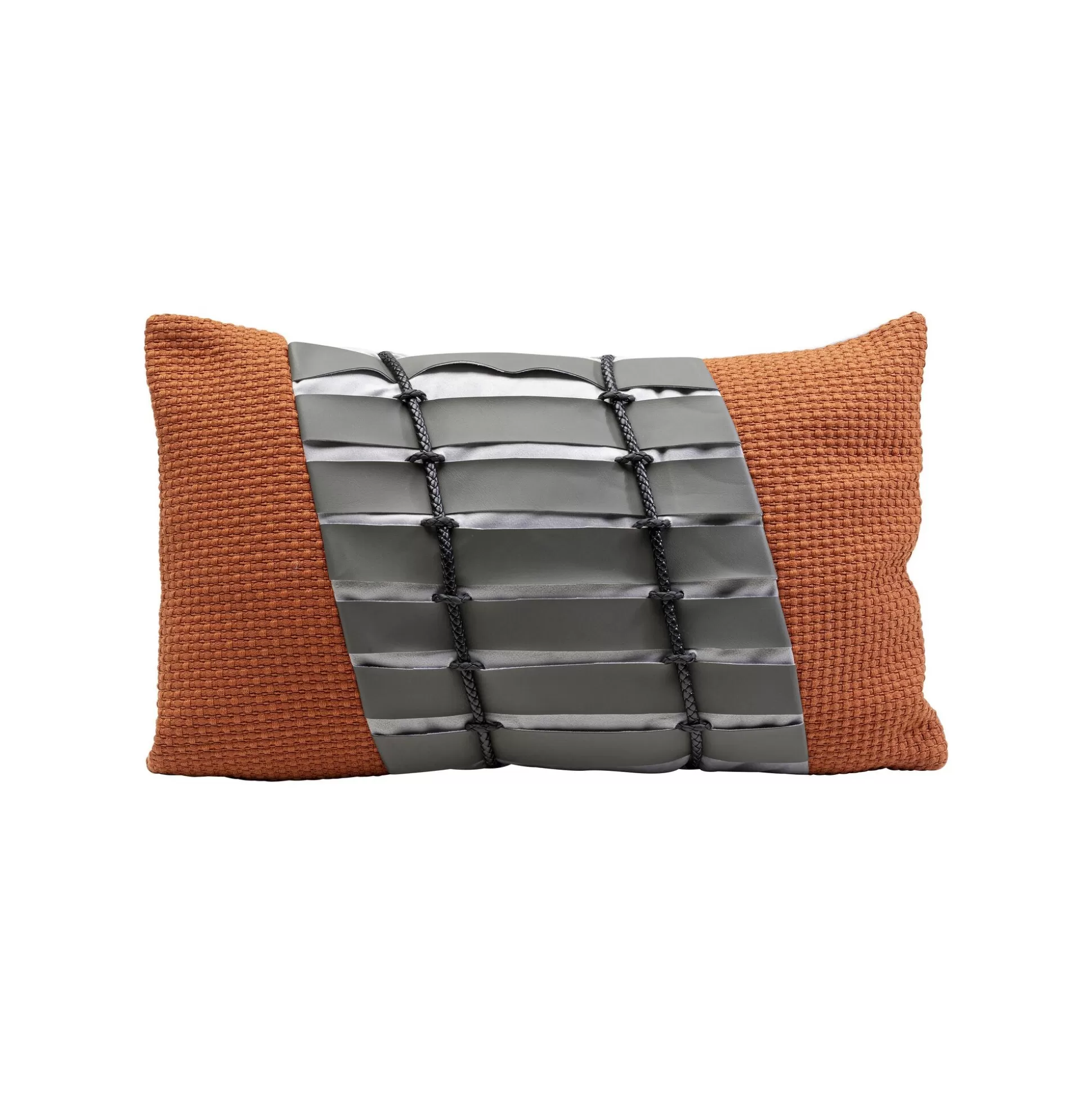 Coussin Tyre Gris Et Marron ^KARE Design Fashion