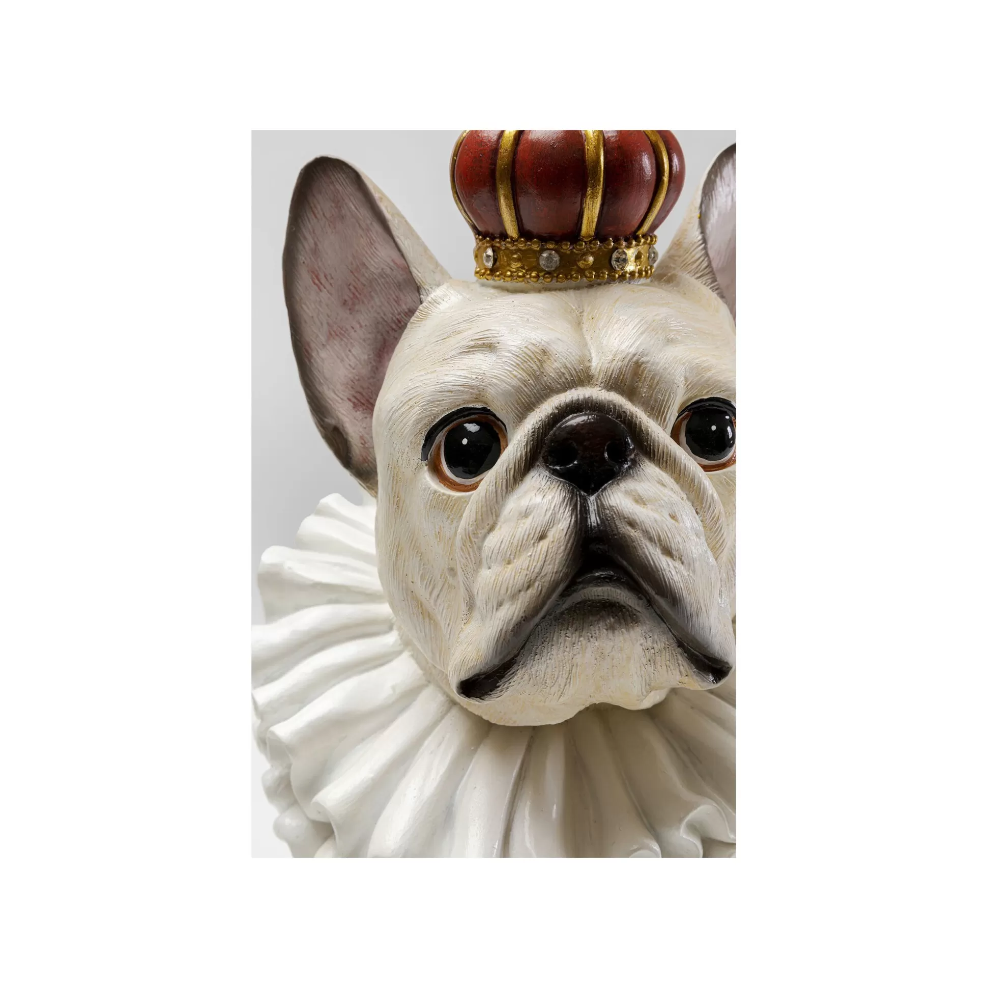 Déco Bouledogue Blanc Roi ^KARE Design New