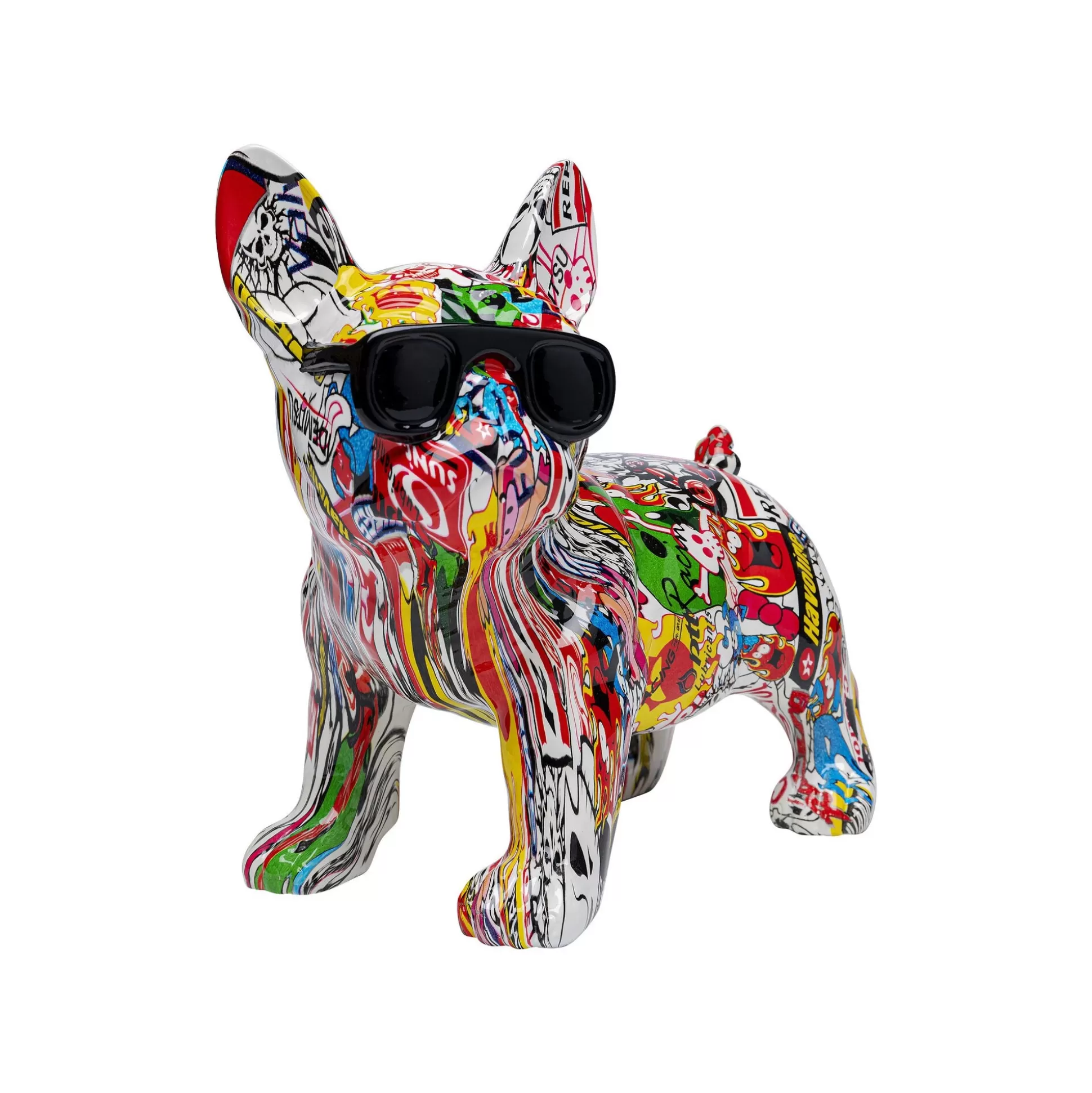 Déco Bouledogue Graffiti Lunettes ^KARE Design Flash Sale