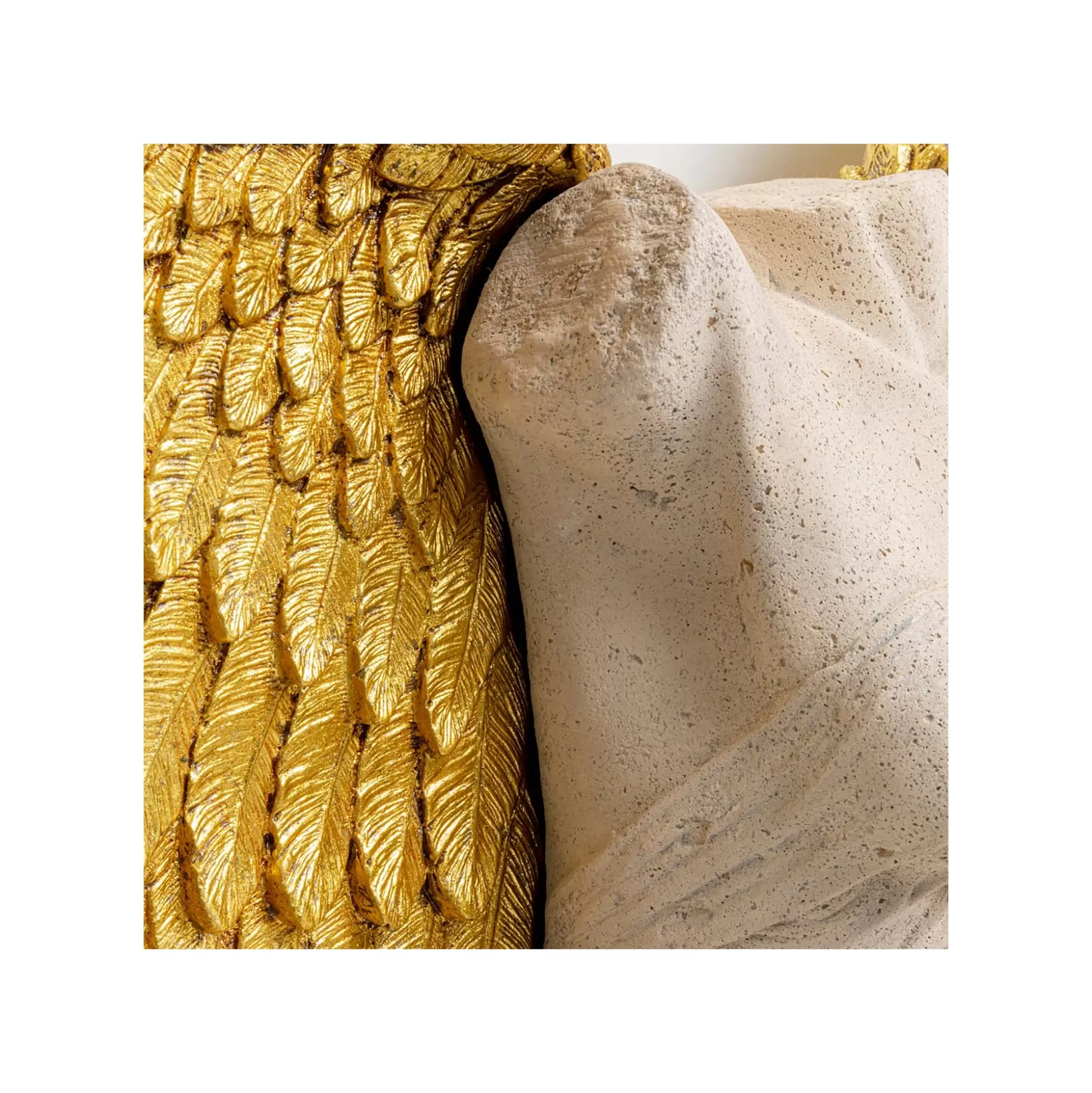 Déco Murale Buste Femme Ailes Dorées 124x71cm ^KARE Design Cheap
