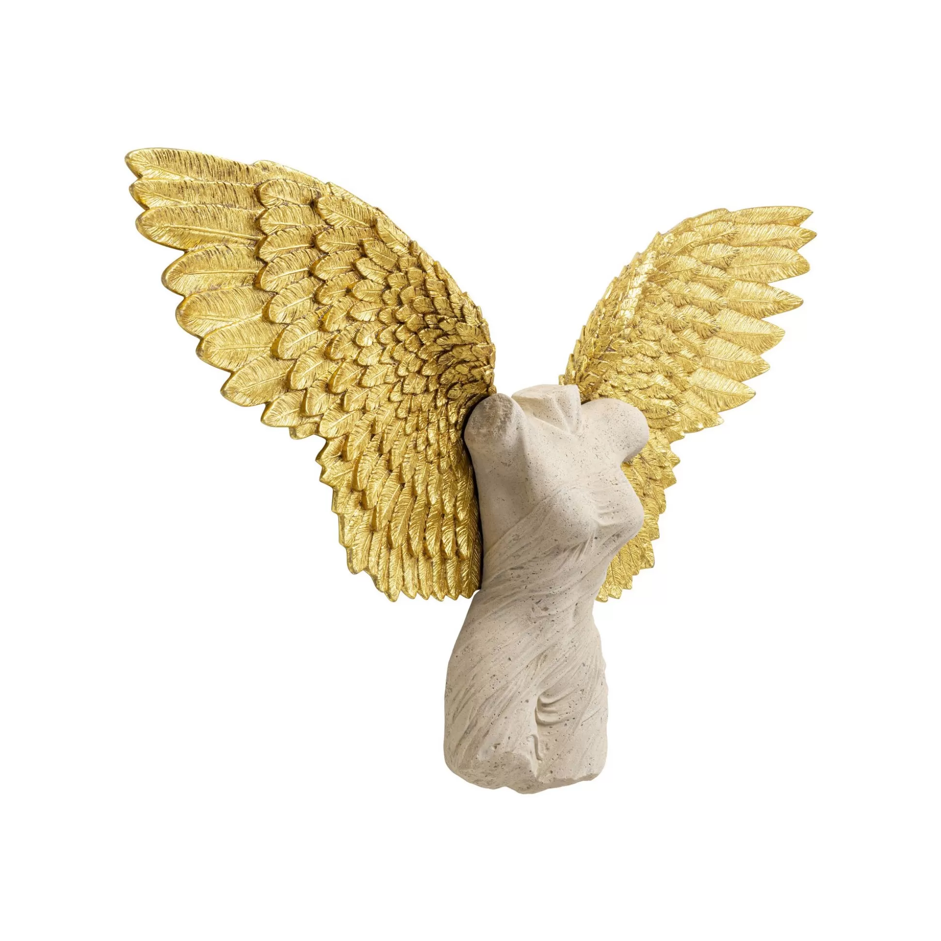 Déco Murale Buste Femme Ailes Dorées 124x71cm ^KARE Design Cheap