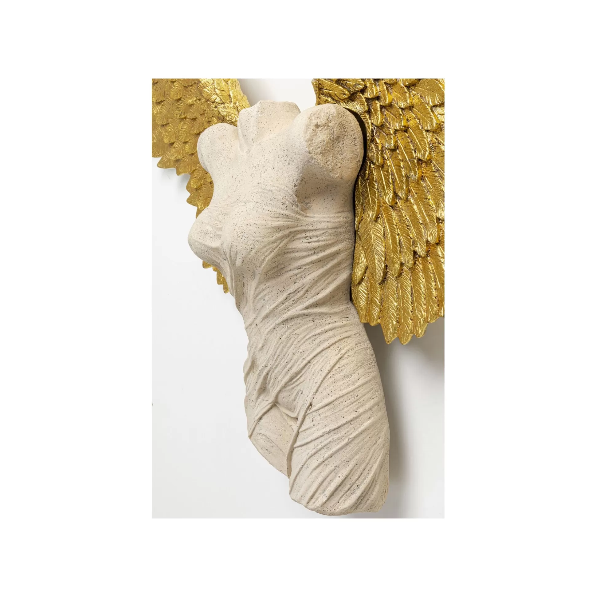 Déco Murale Buste Femme Ailes Dorées 124x71cm ^KARE Design Cheap