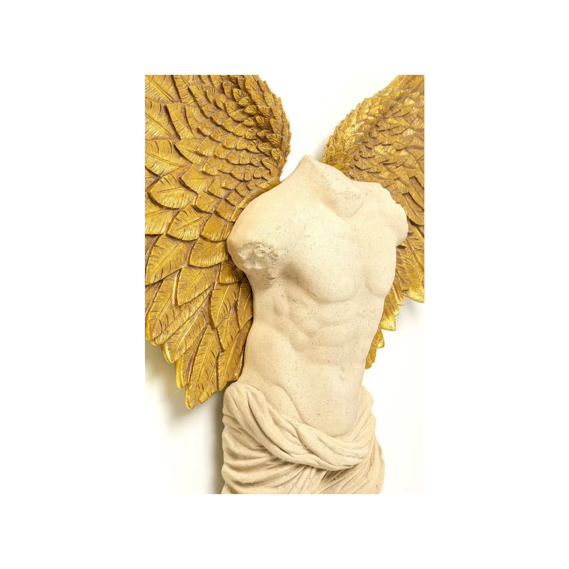 Déco Murale Buste Homme Ailes Dorées 208x136cm ^KARE Design Cheap