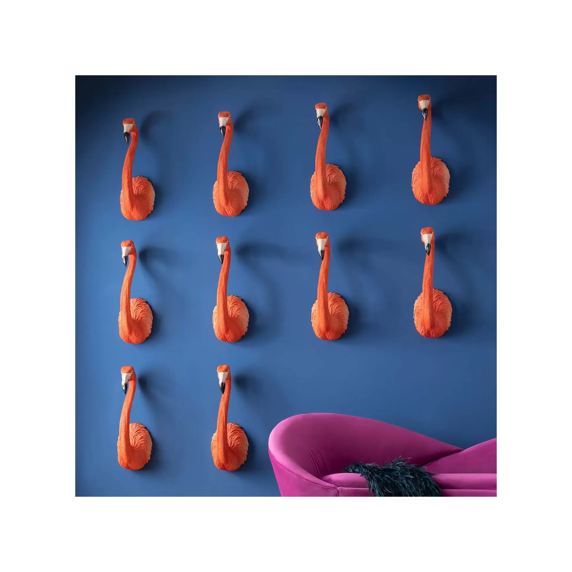 Déco Murale Flamant Rose 72cm ^KARE Design Shop