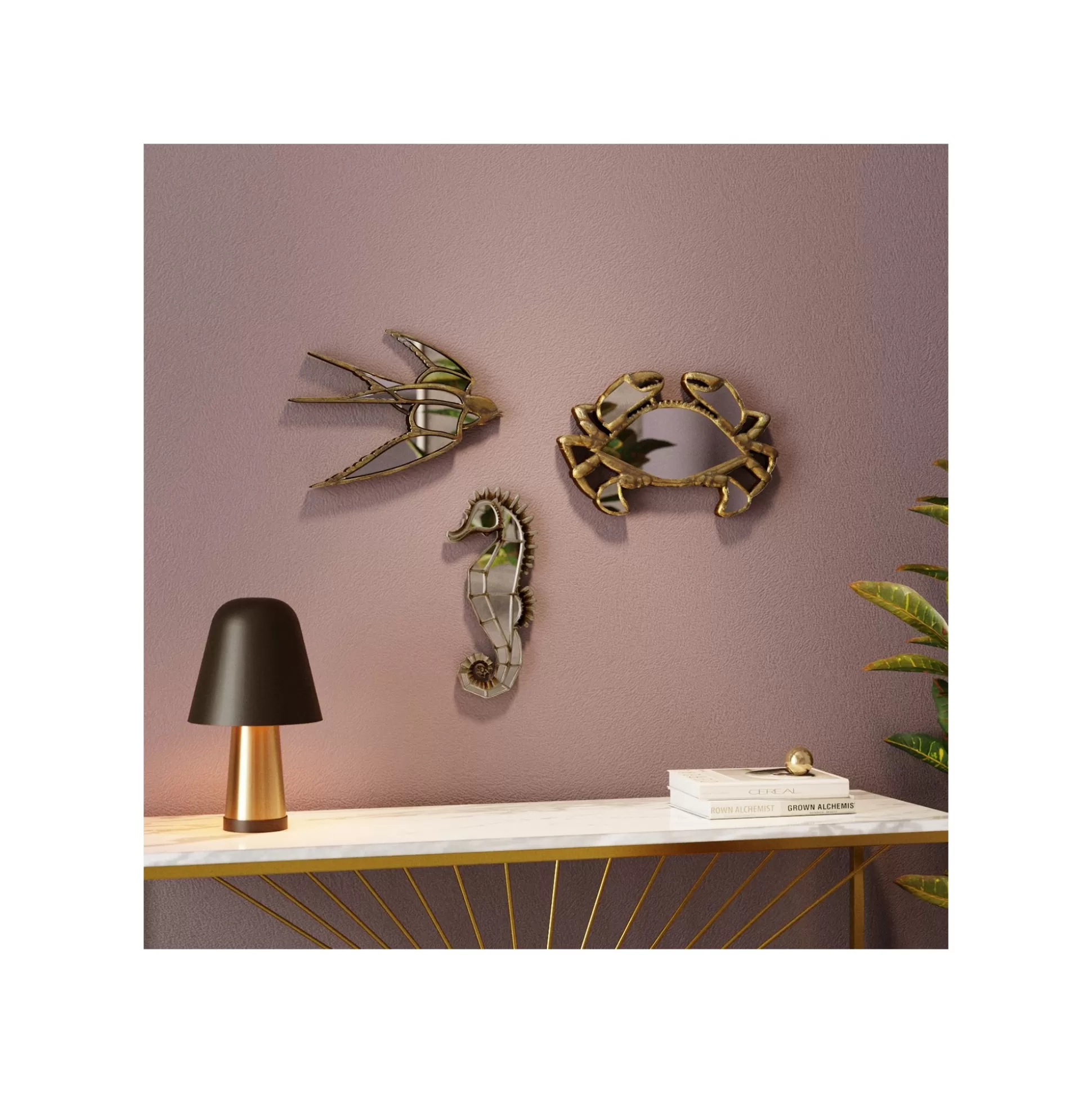 Déco Murale Miroir Hirondelle ^KARE Design Best