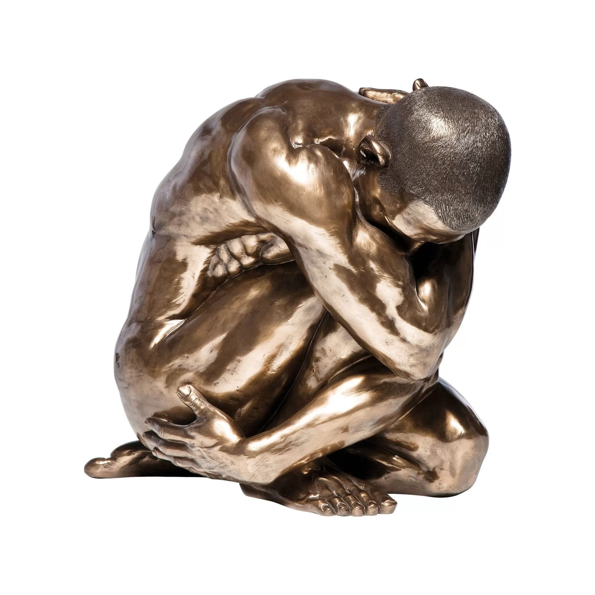 Déco Nude Man Hug Bronze ^KARE Design Shop