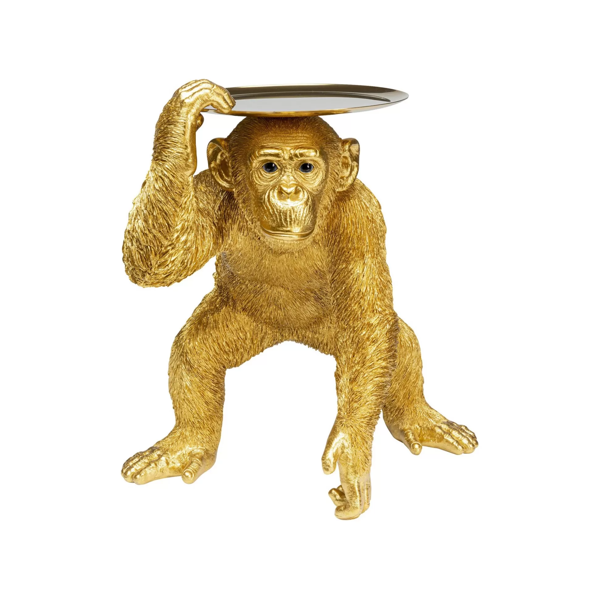 Déco Singe Chimpanzé Majordome Doré ^KARE Design Discount