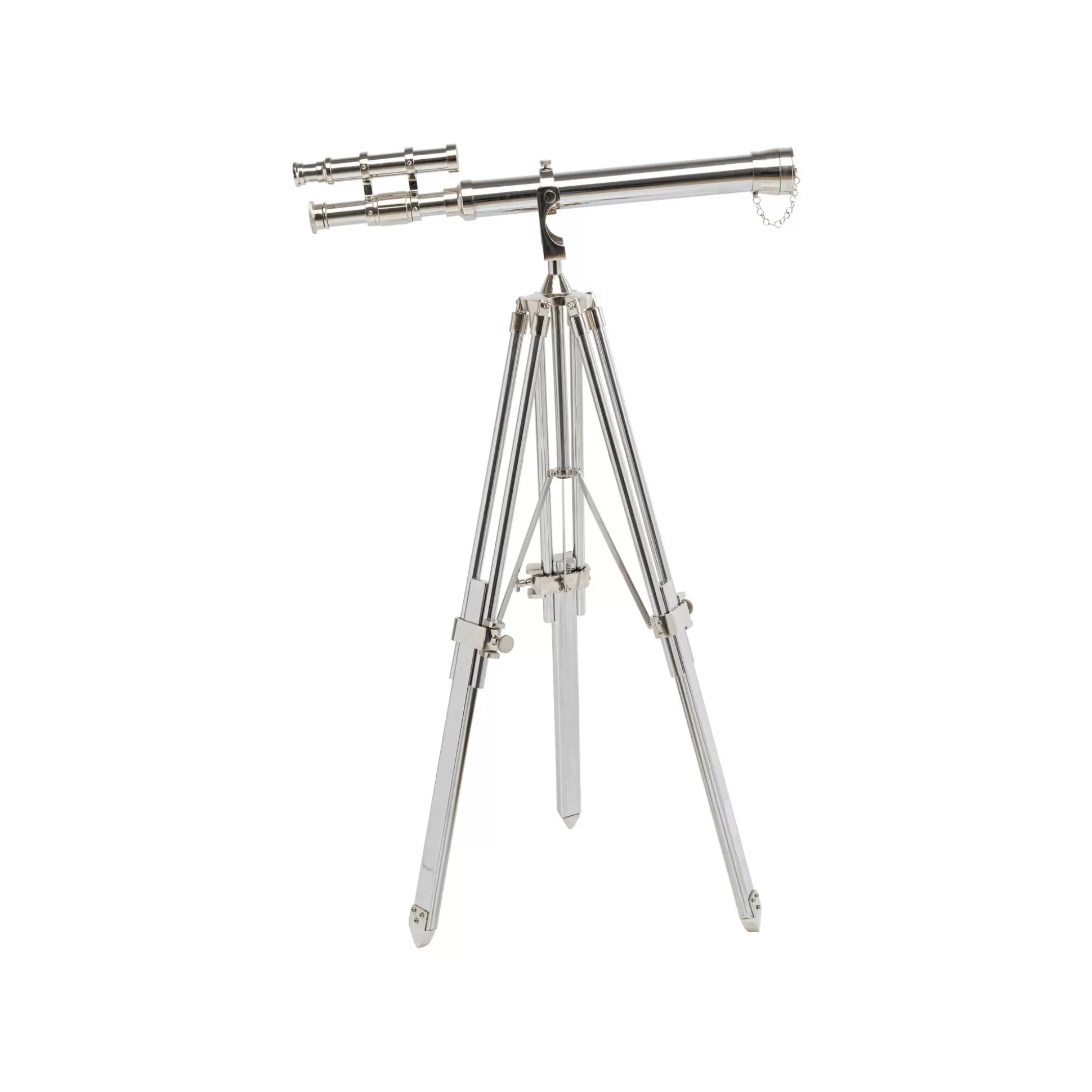 Déco Télescope Argenté 125cm ^KARE Design Outlet