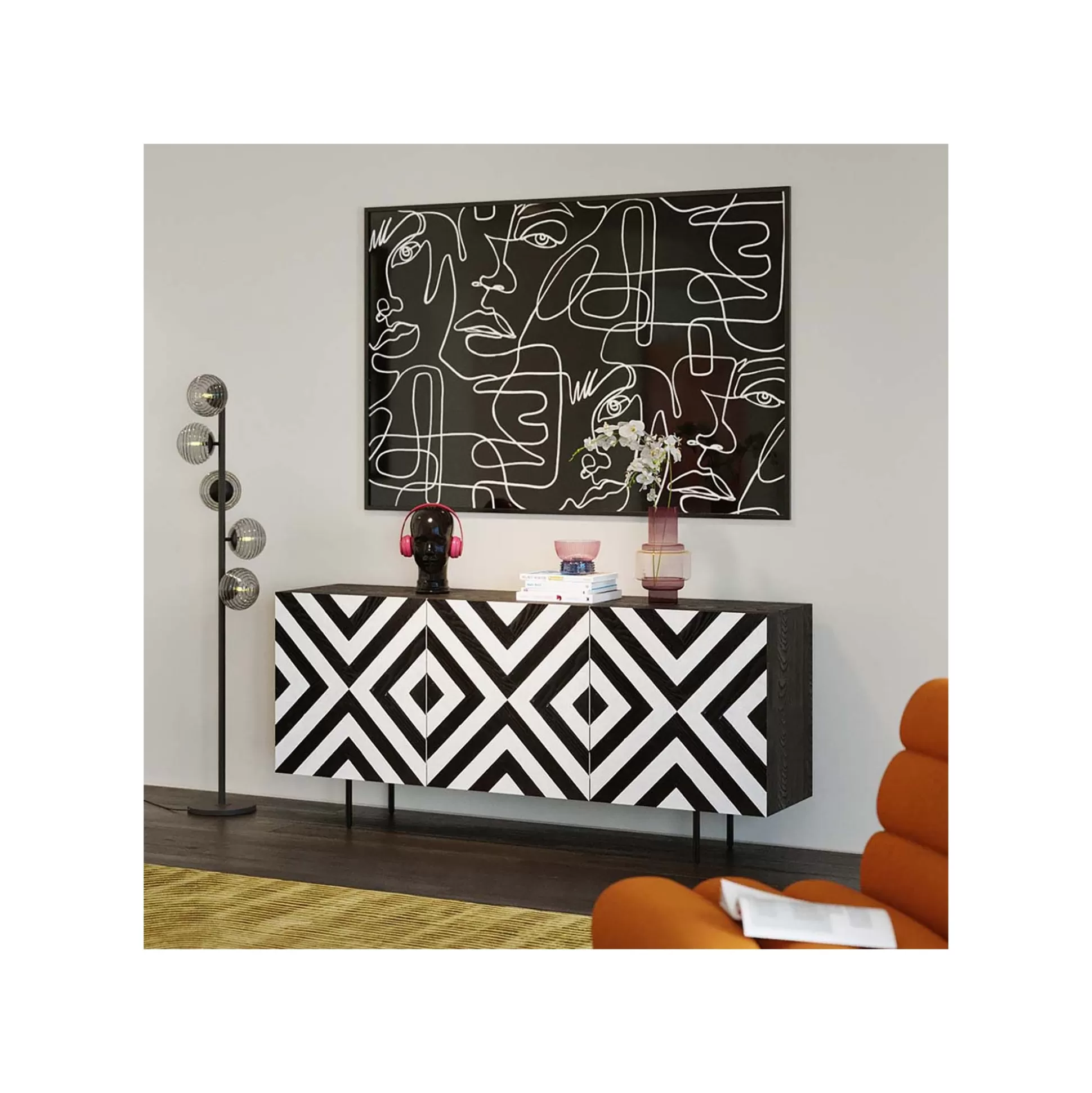 Déco Tête Noire ^KARE Design Discount