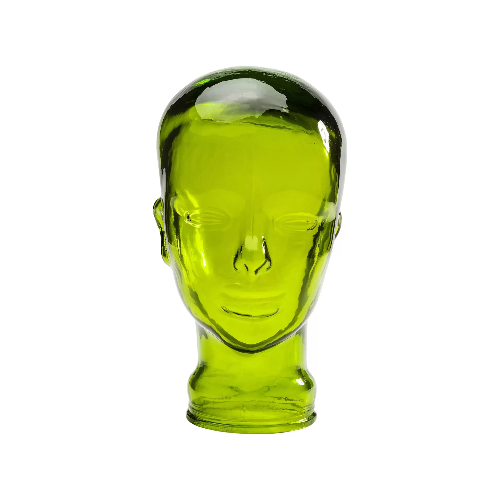 Déco Tête Transparente Verte ^KARE Design Clearance