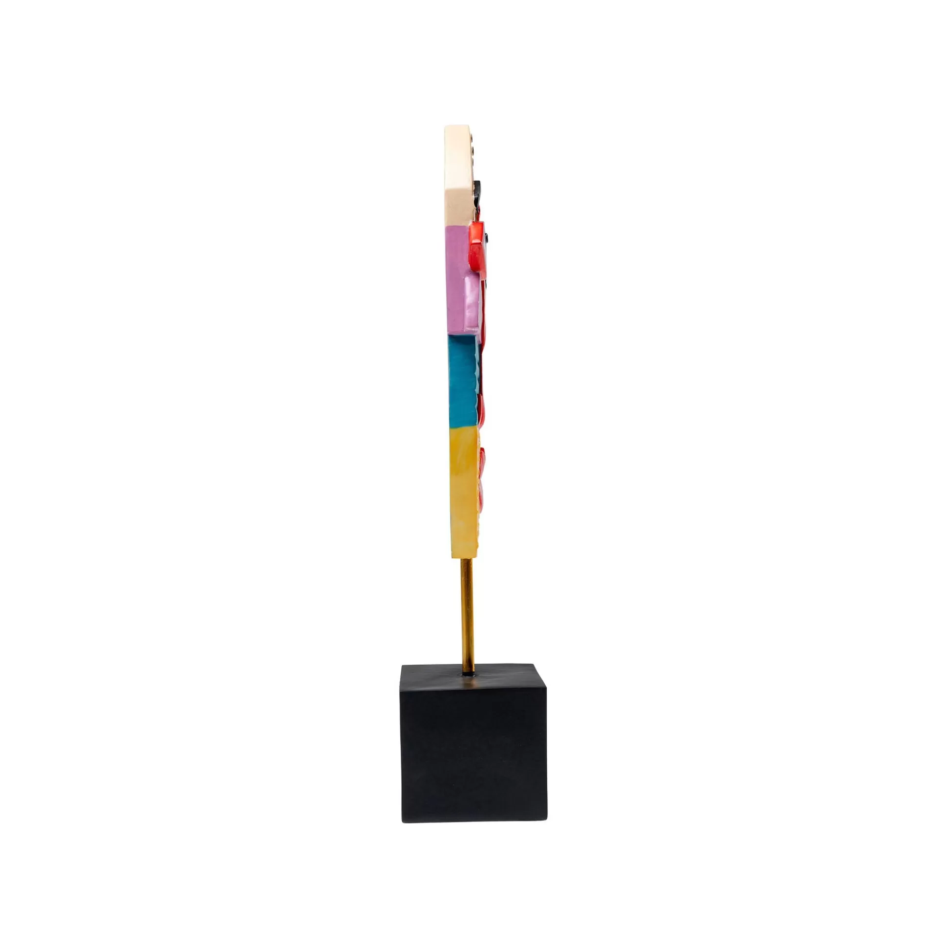 Déco Visage Abstrait Multicolore ^KARE Design Store