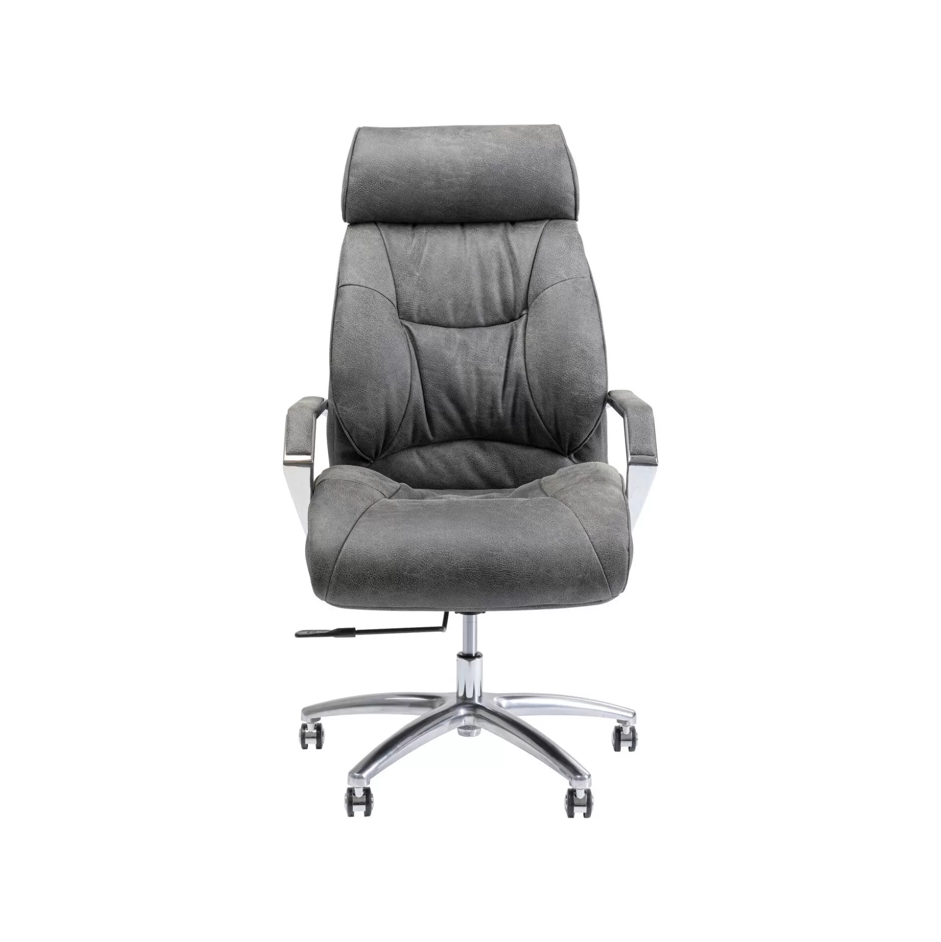 Fauteuil De Bureau Cigar Lounge Gris ^KARE Design Best Sale